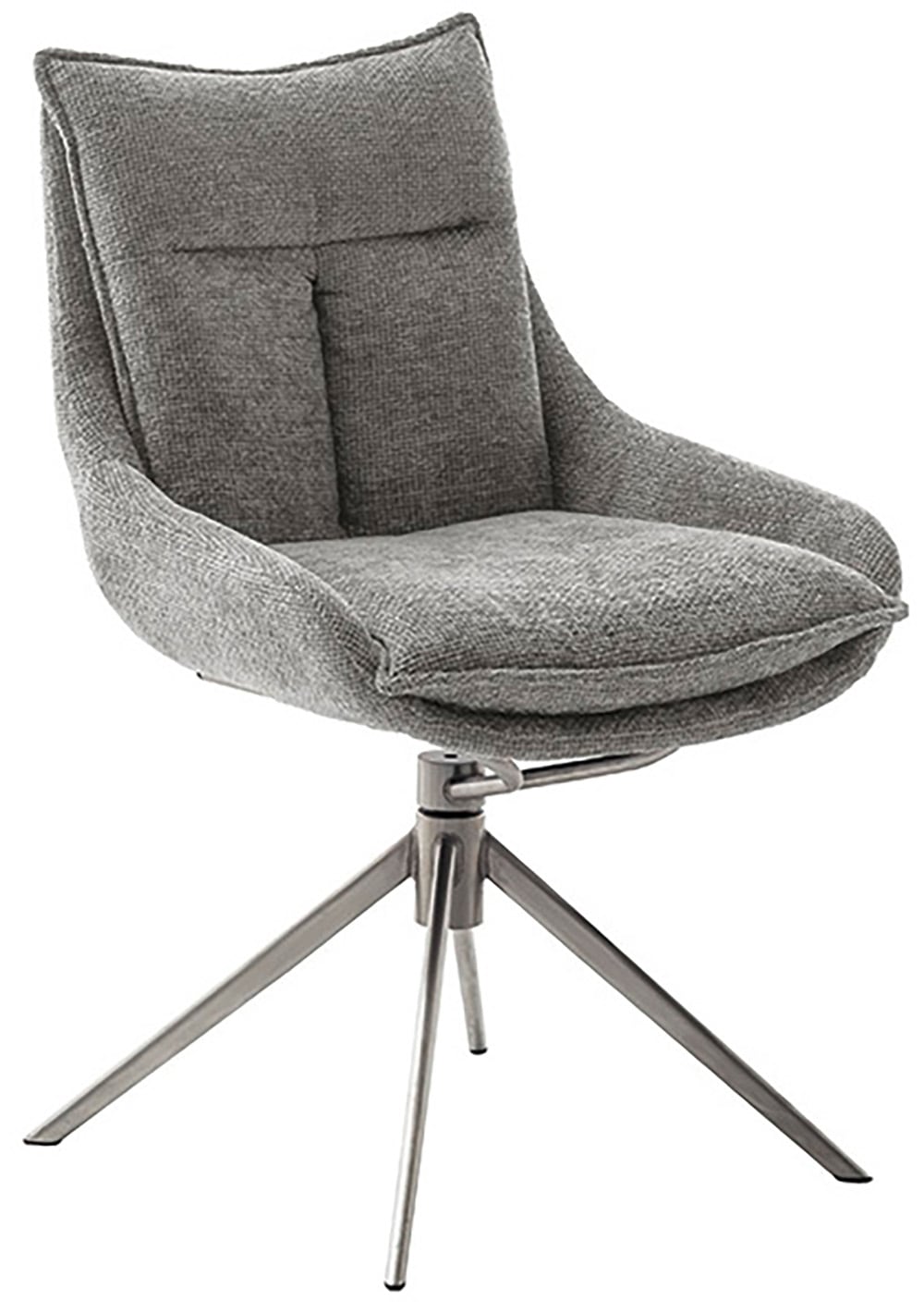 MCA furniture Esszimmerstuhl "PARKER", Strukturstoff, (2er-Set), drehbar 36 günstig online kaufen