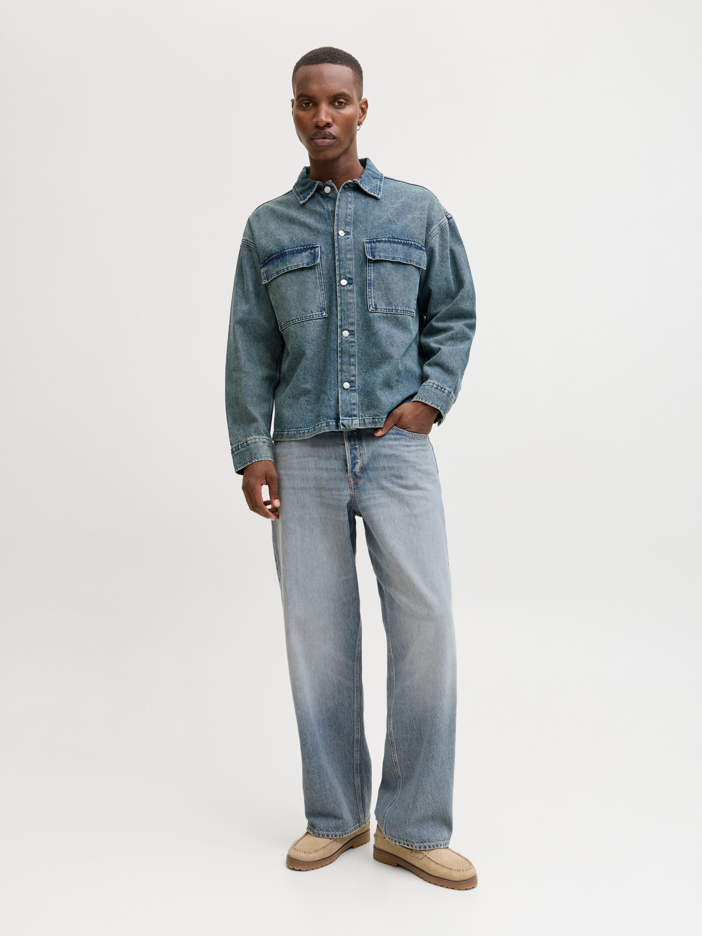 Jack & Jones Relax-fit-Jeans "JJIDAVE JJORIGINAL SBD 968 LN" günstig online kaufen