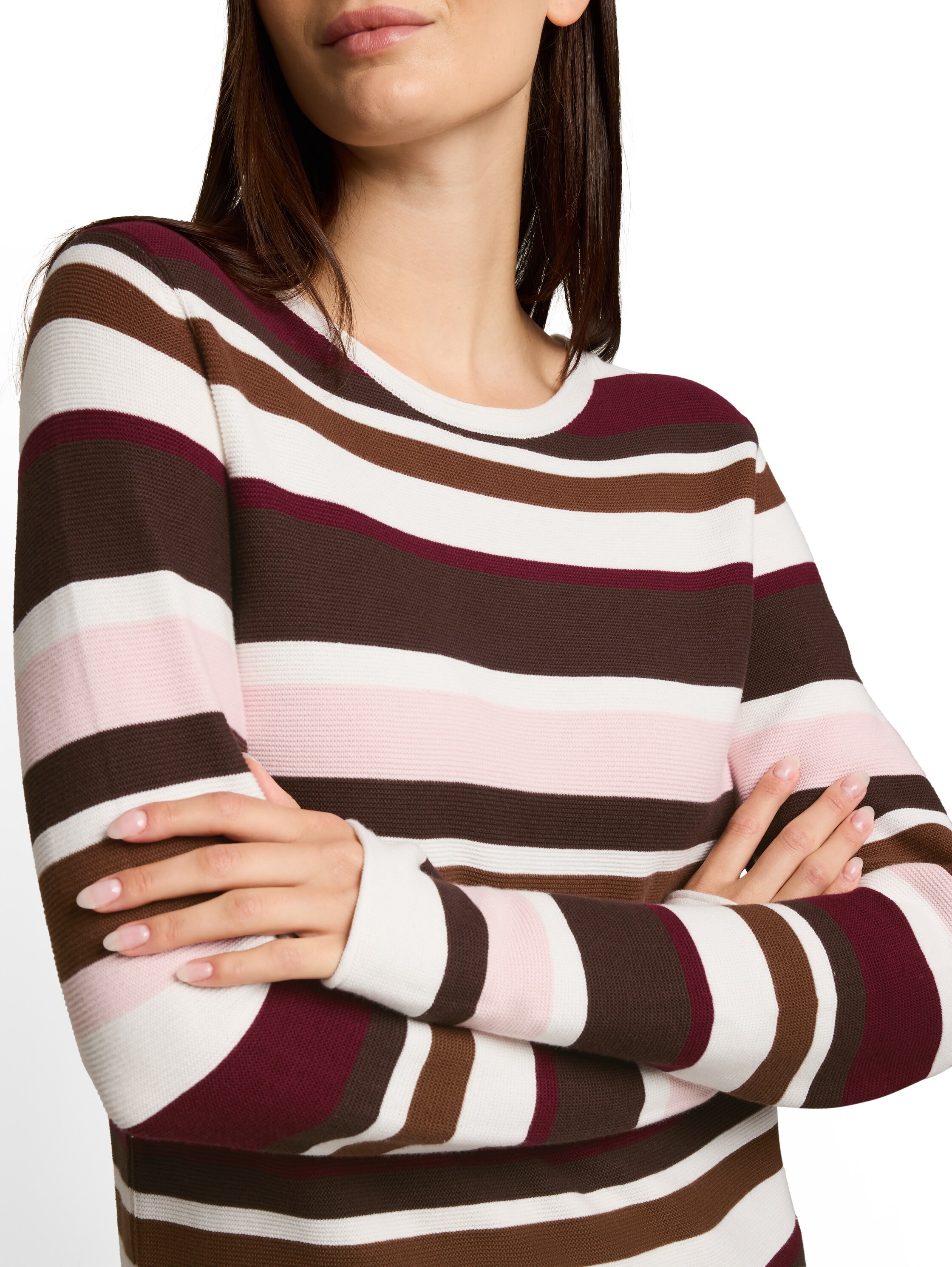 TOM TAILOR Strickpullover »Regular« mit Rundhals und Rollkanten