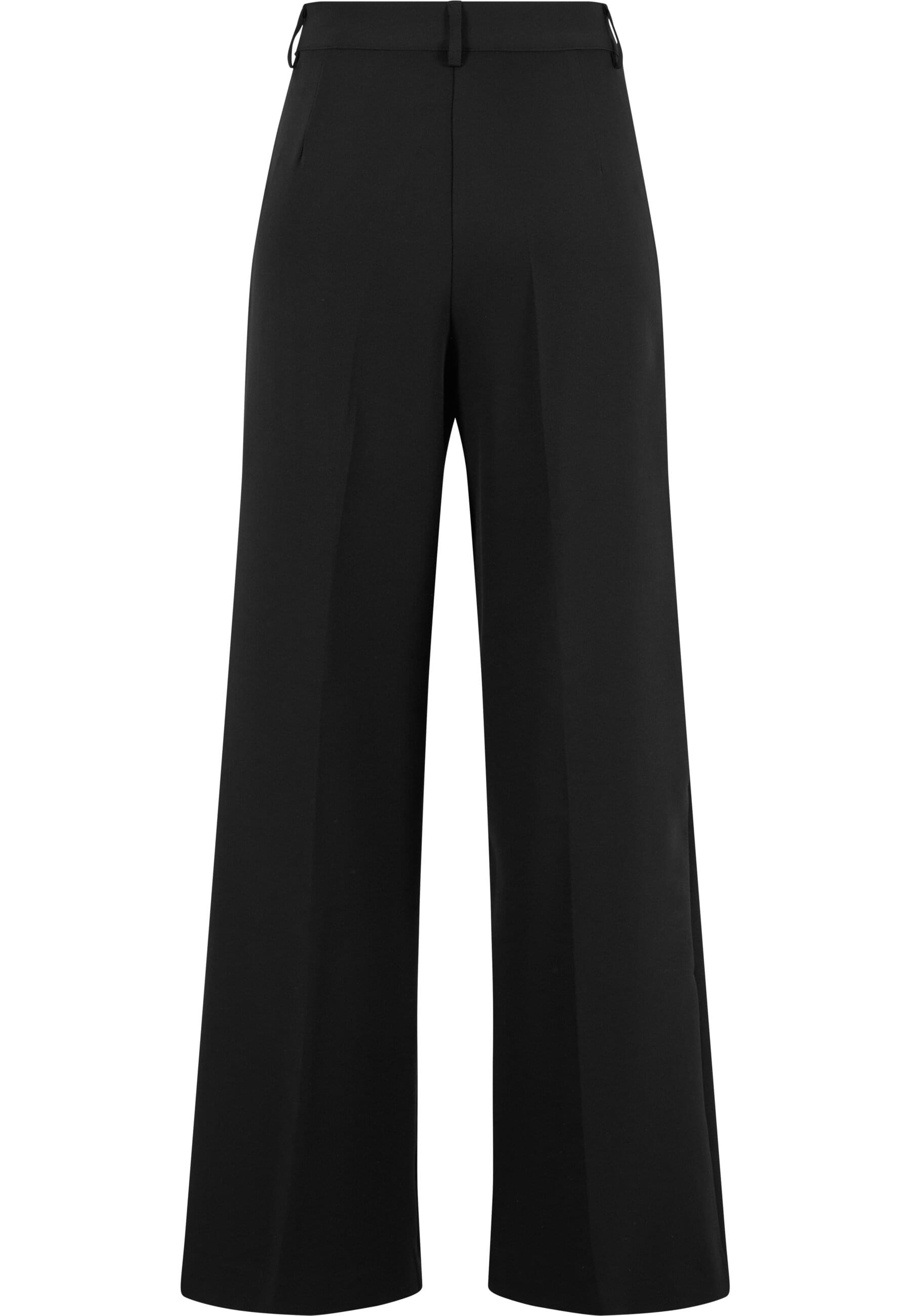 URBAN CLASSICS Stoffhose »Urban Classics Ladies Wide Leg Trousers«, (1 tlg.)