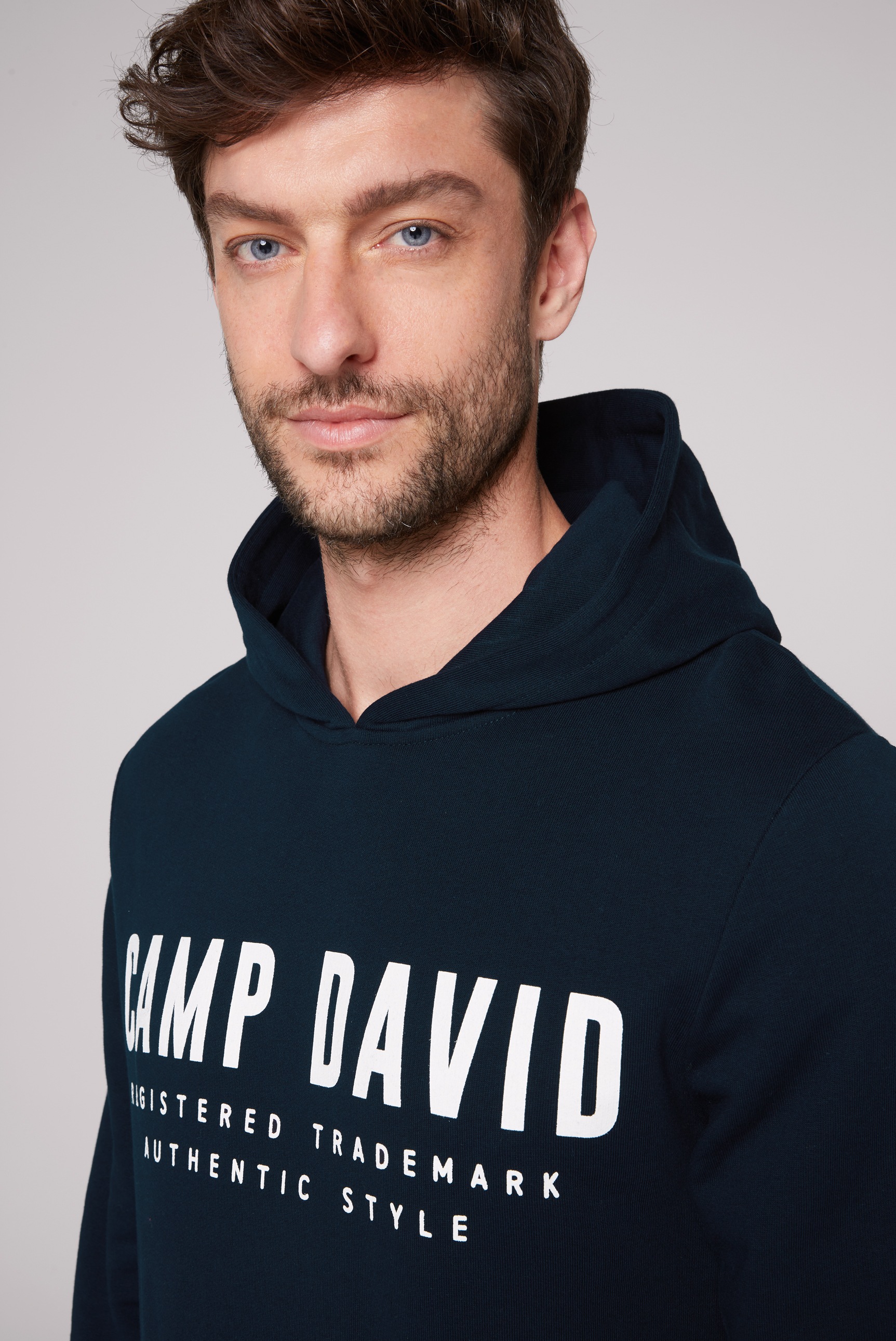 CAMP DAVID Kapuzensweatshirt, aus Baumwolle