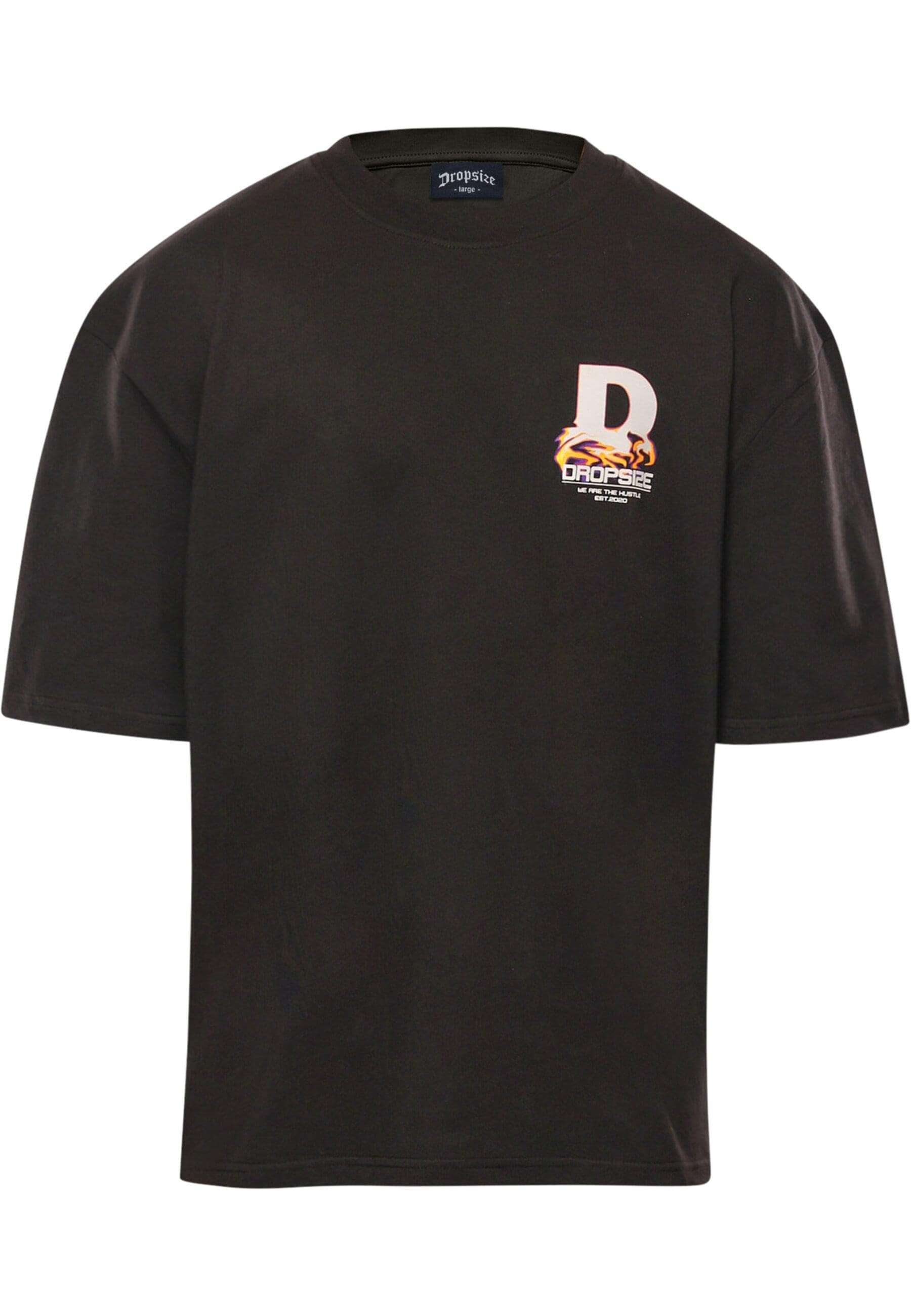 Dropsize T-Shirt "Dropsize Dropsize Heavy Oversize Melting Logo T-Shirt" 1 günstig online kaufen