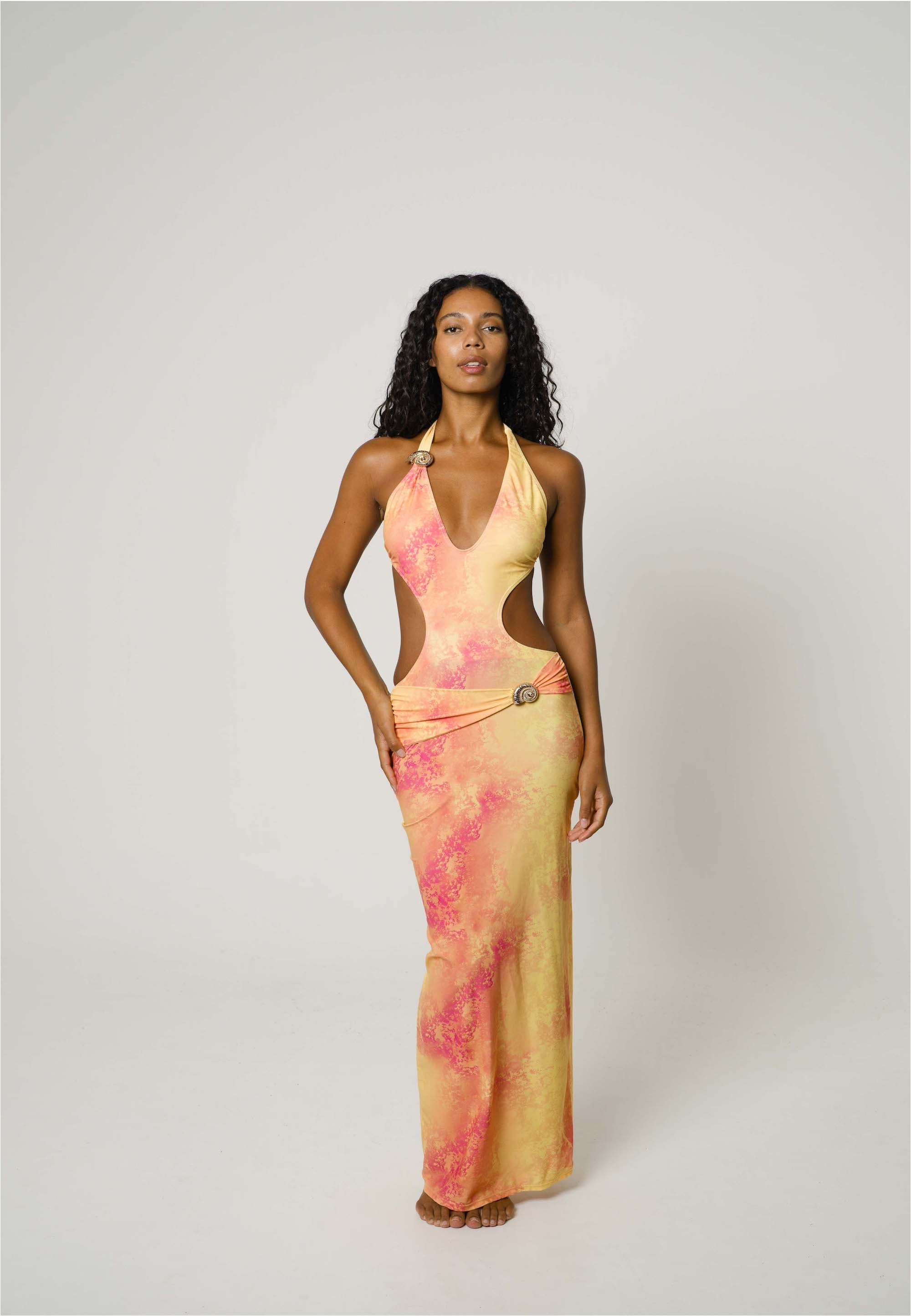 Moda Minx Jerseykleid "Nautilus Shell" 1 Stk. tlg. mit tollen Muschel-Acces günstig online kaufen