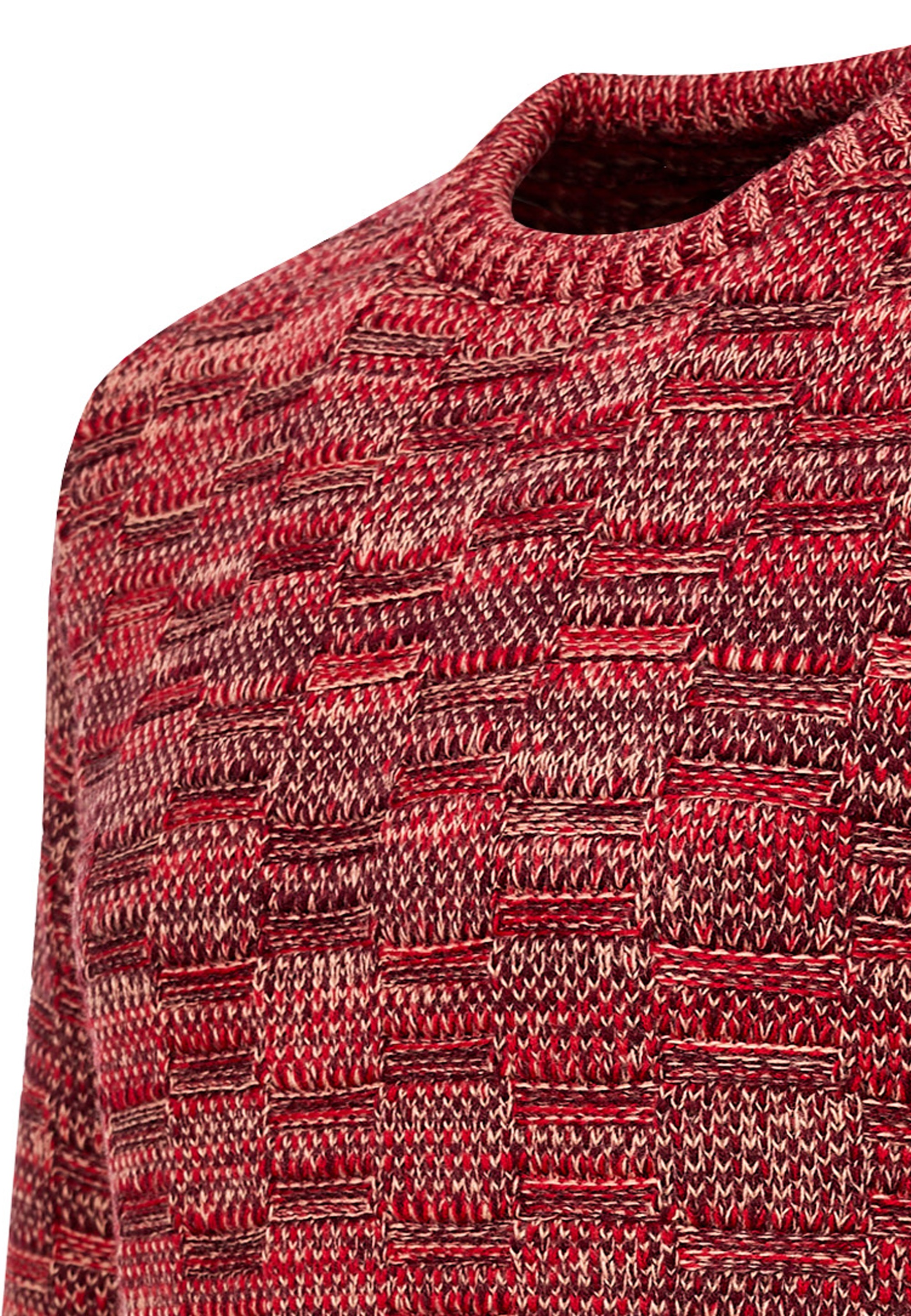 Rusty Neal Strickpullover, mit dezenter Musterung und Strick-Design