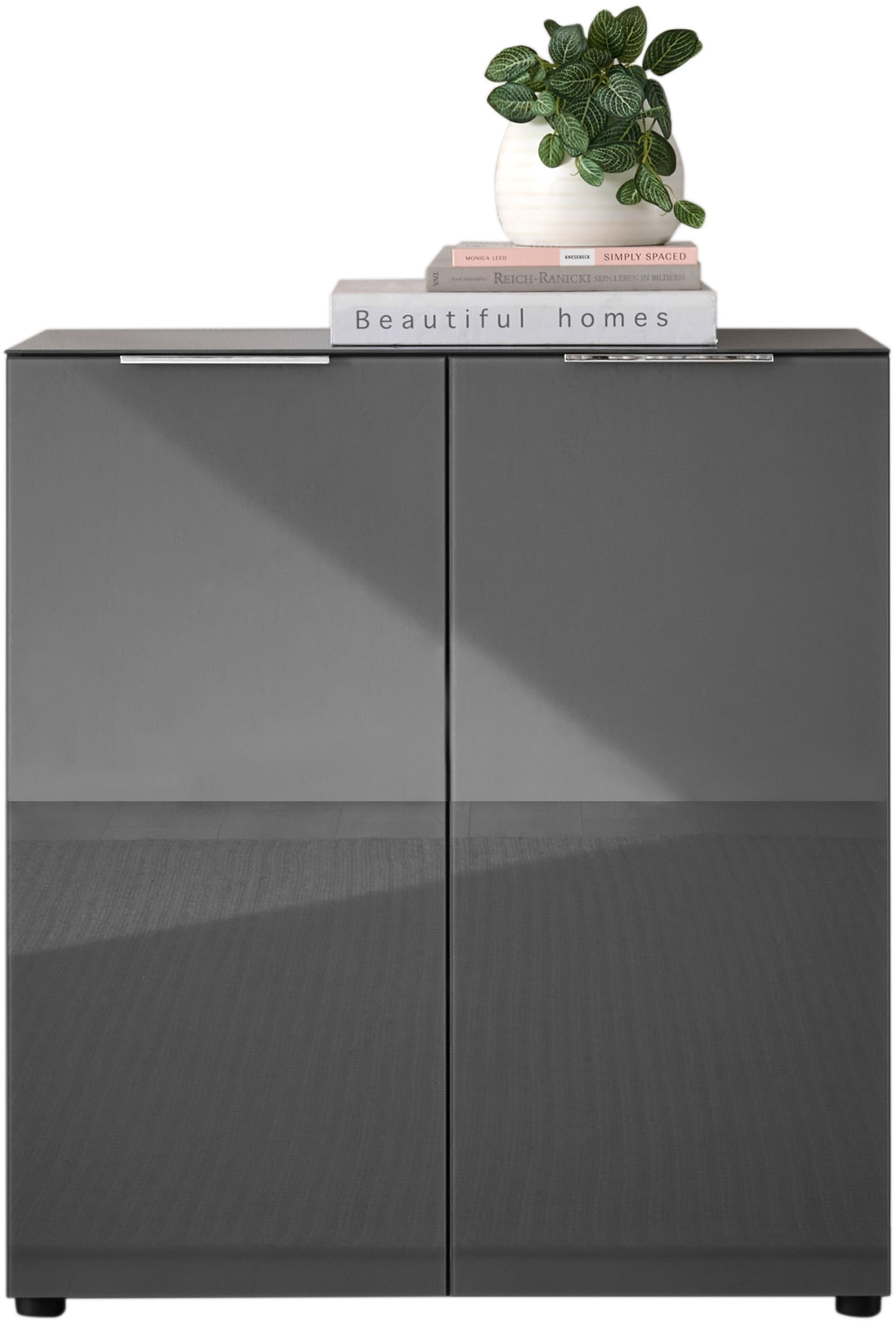 HBZ Kommode »Santorin, BxHxT 90x99x40 cm«, (1 St.), Breite 90cm, Softclose für Türen, Melaminbeschichtung