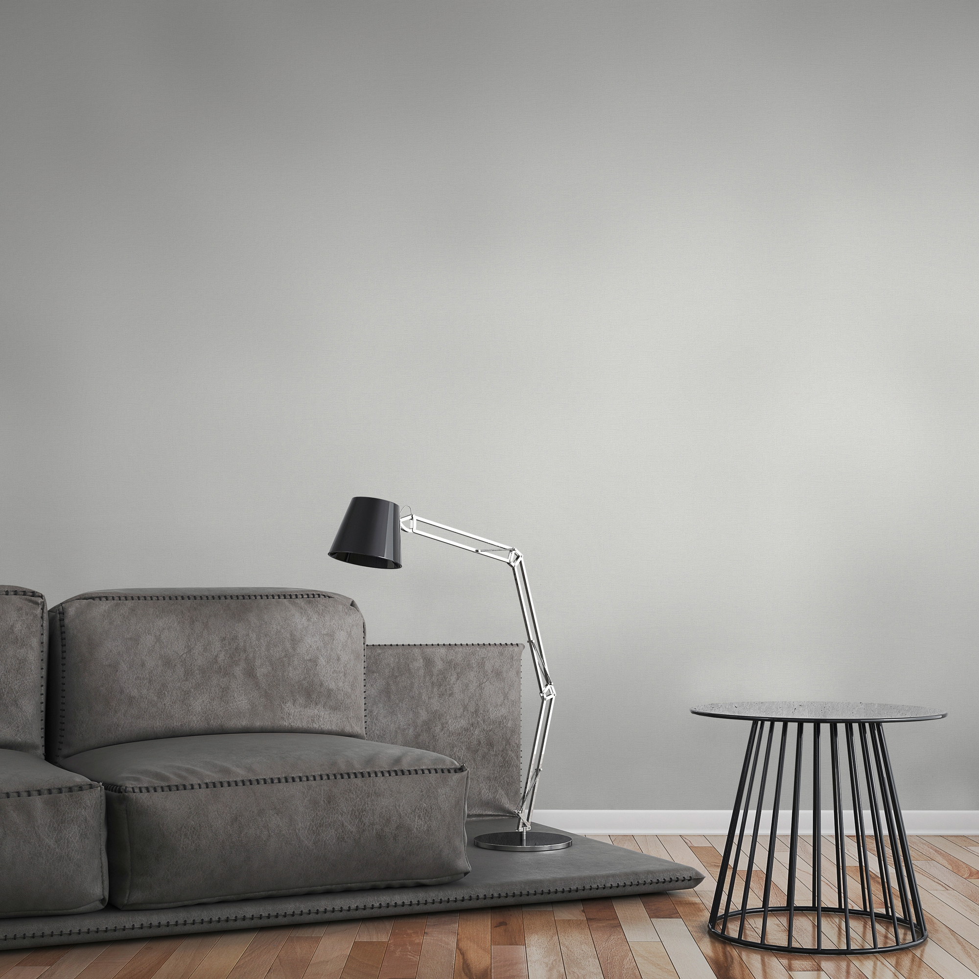 A.S. Création Vliestapete »Attractive« einfarbig | uni | unifarben glatt Uni Tapete einfarbig Tapeten Wohnzimmer Schlafzimmer Küche Flur Design