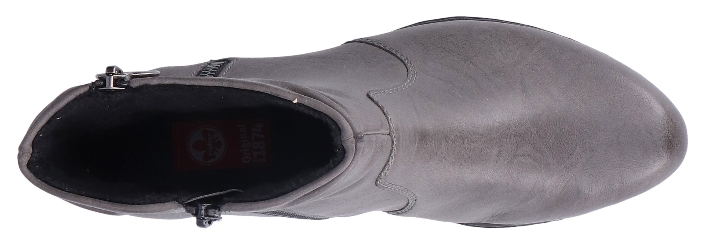 Rieker Stiefelette, mit praktischem Innen-Reißverschluss