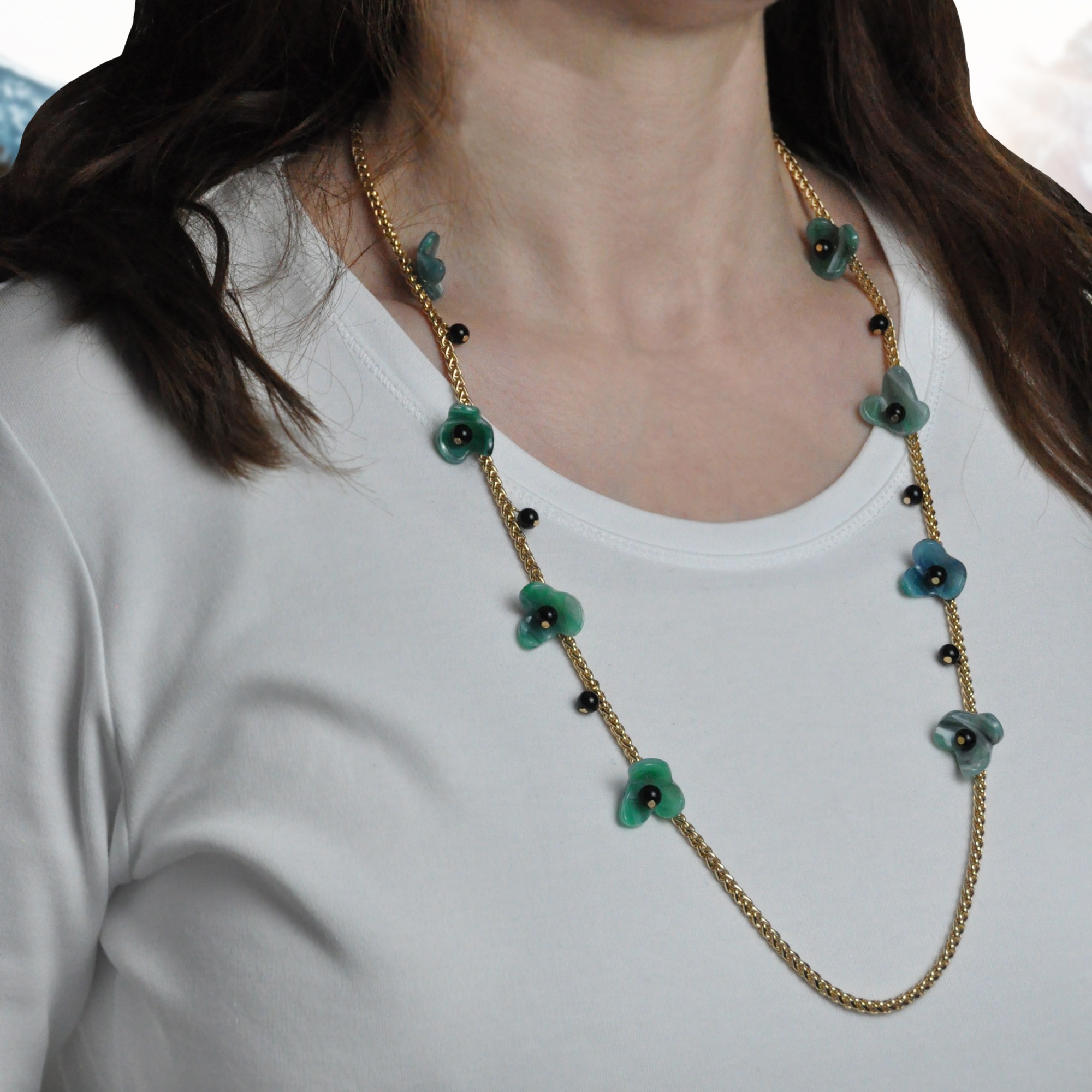 Steuer Collierkettchen »Brillenkette«