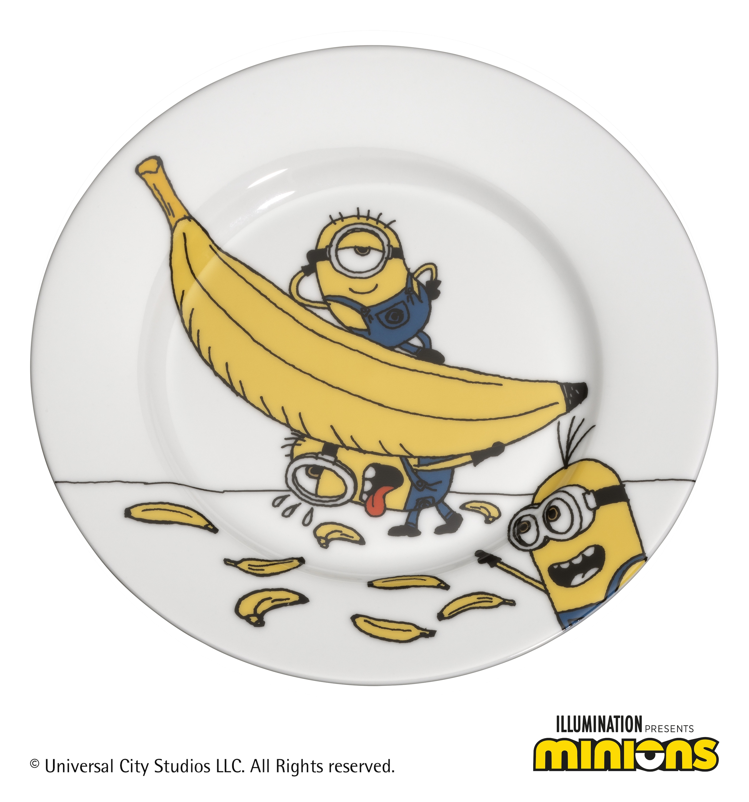 WMF Kindergeschirr-Set »Minions«, (Set, 6 tlg.), ab 3 Jahren, hygienisch, säurefest