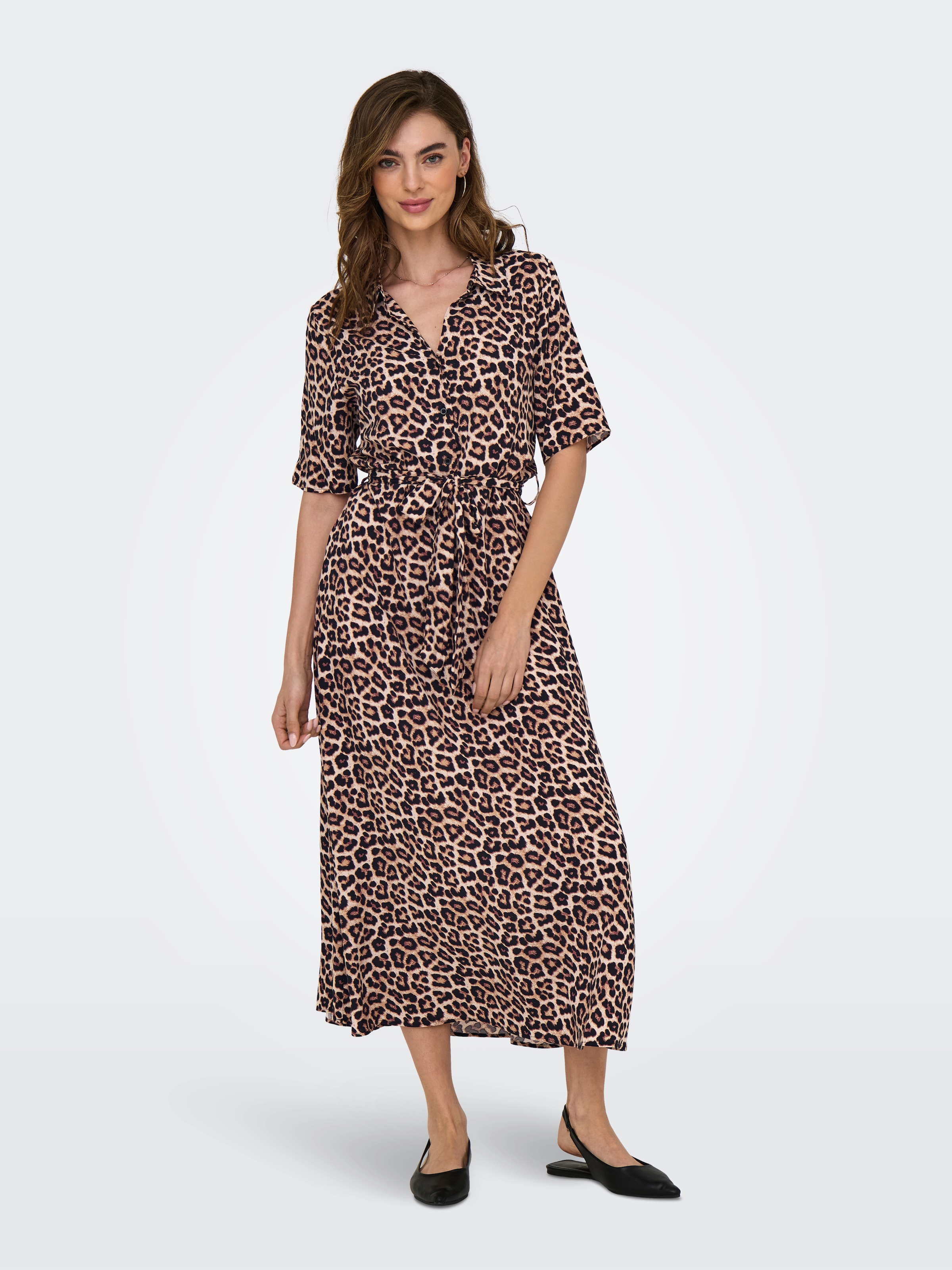 JDY Hemdblusenkleid »JDYSTARSEZEN LIFE 2/4 MIDIDRESS WVN NOOS«