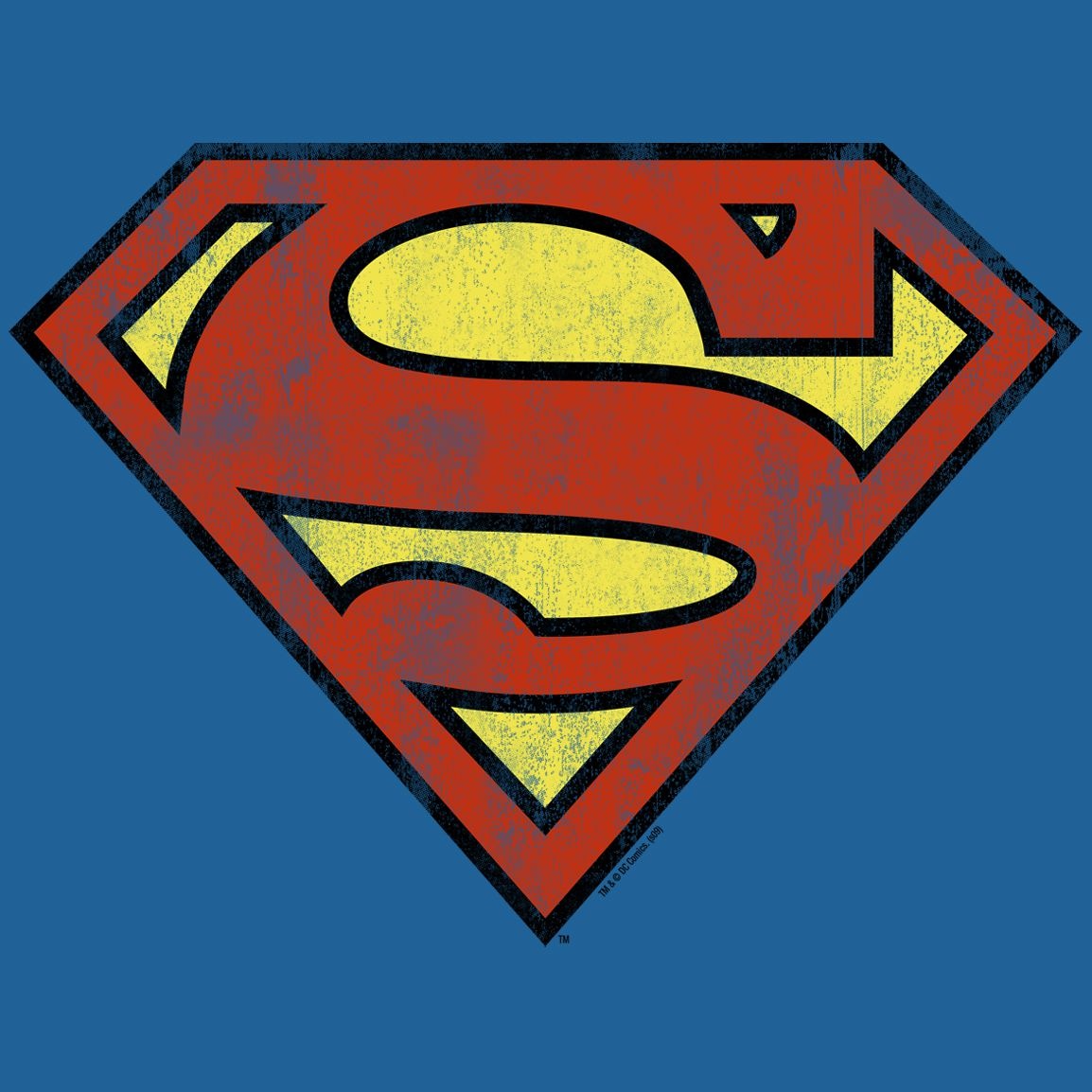 LOGOSHIRT T-Shirt »Superman«, mit lässigem Retro-Print