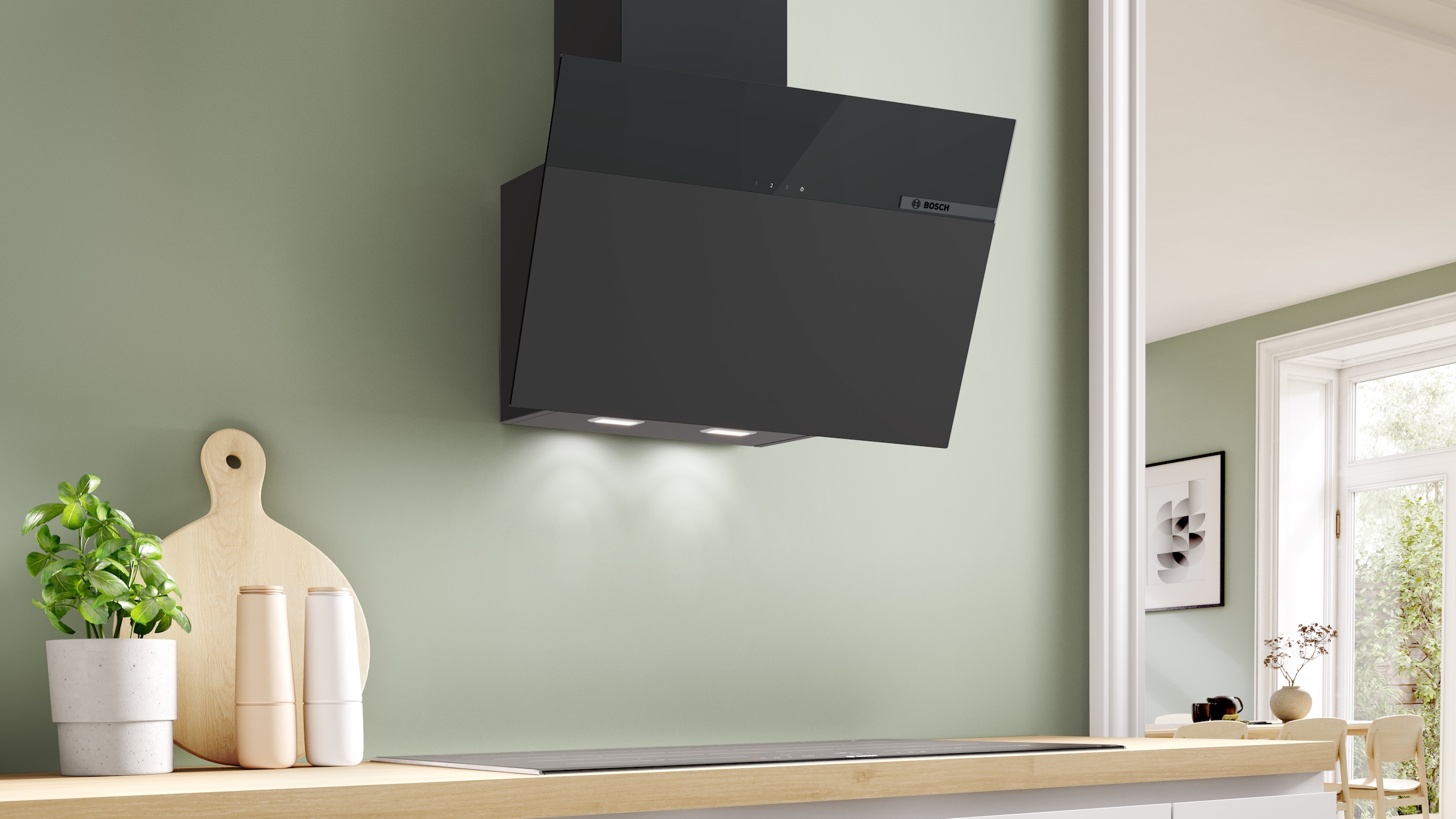 BOSCH Kopffreihaube »DWK65DFA1« Serie Serie 4