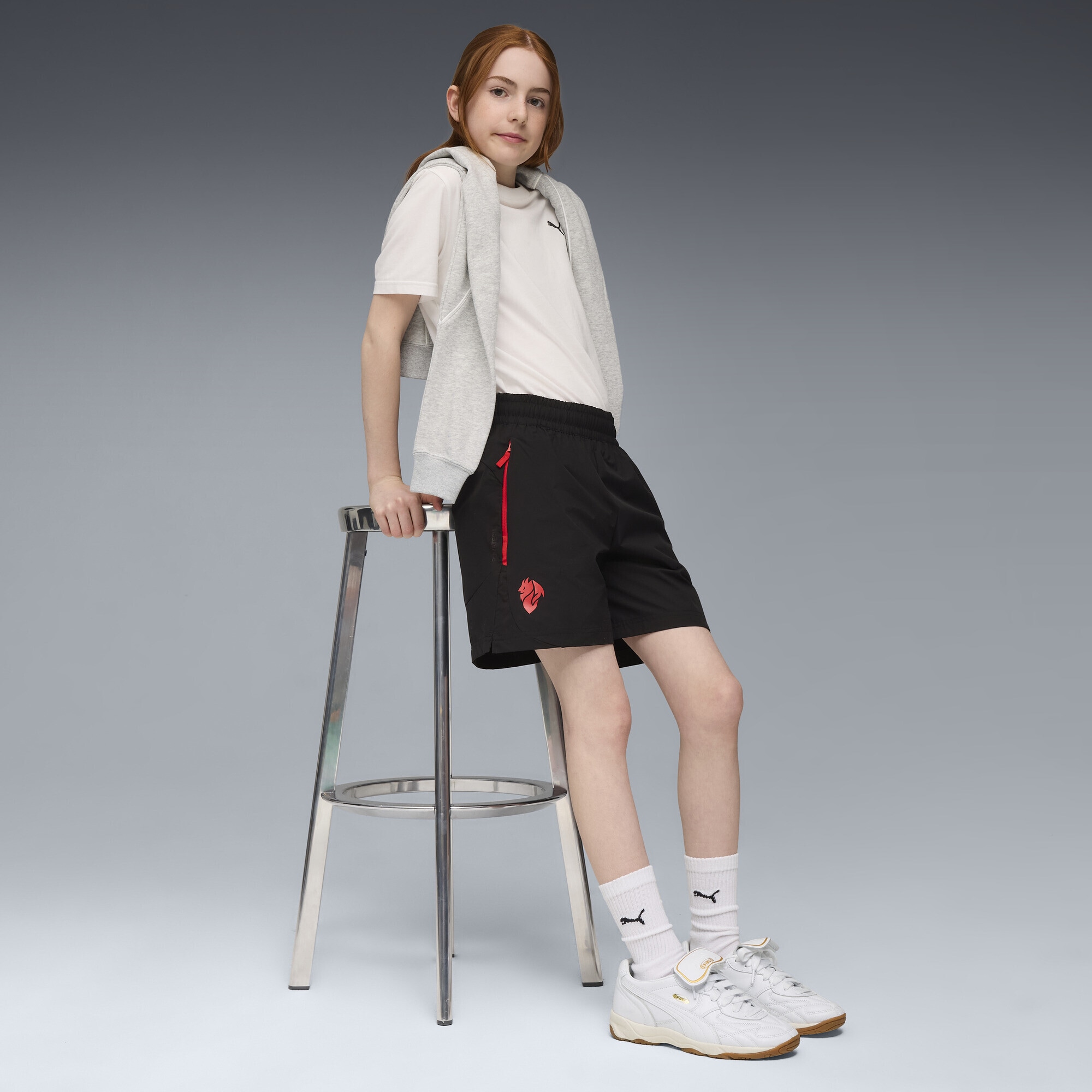 PUMA Shorts »AC Milan PUMATECH Relaxed Gewebte Shorts Jugendliche«