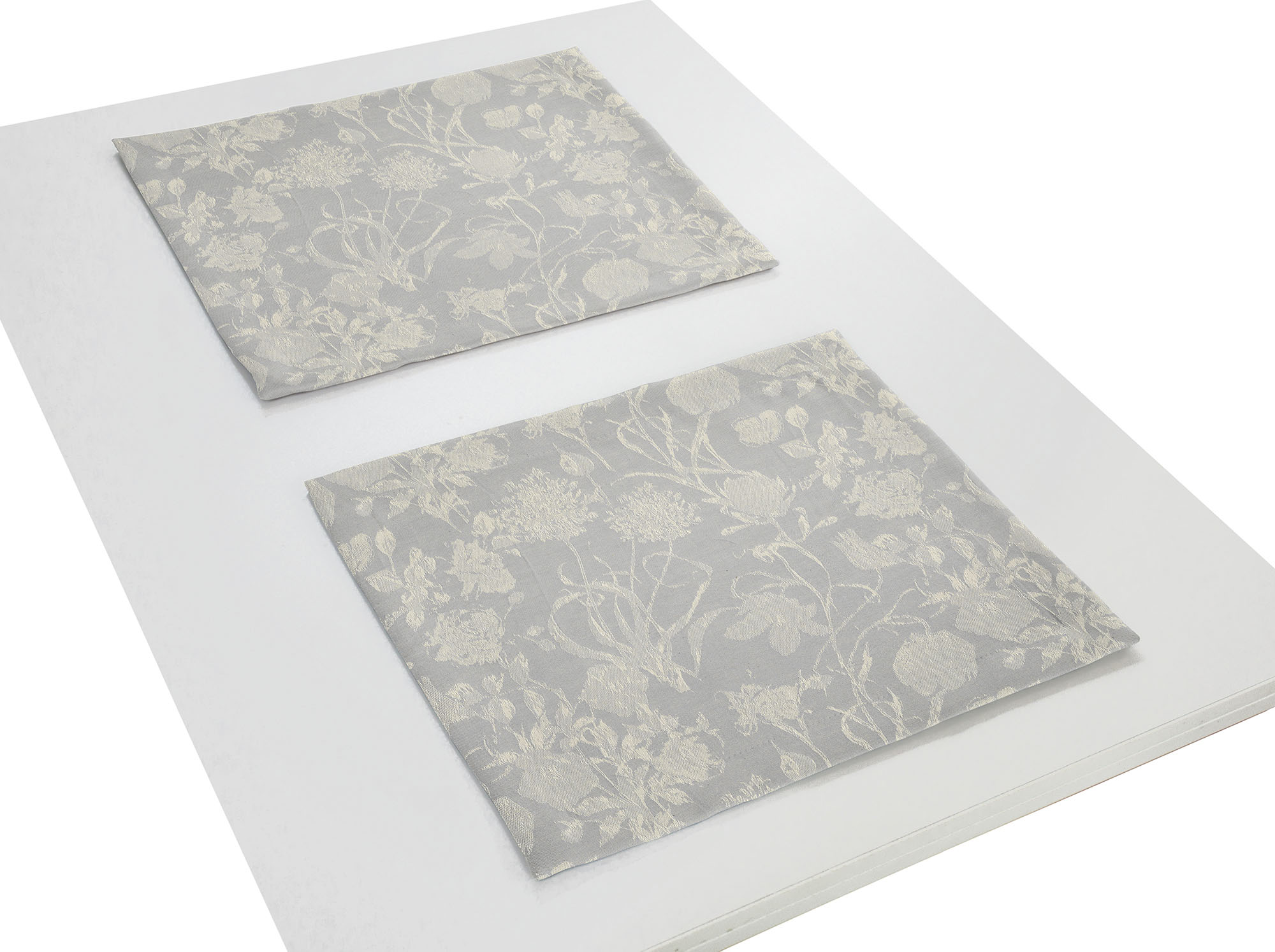 Adam Platzset "Flower Cuveé Light" GOTS organic,zertifiziert durch CERES 0242,Made in Germany