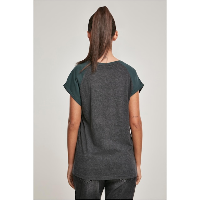 URBAN CLASSICS T-Shirt »Damen Ladies Contrast Raglan Tee«, (1 tlg.) für  bestellen | BAUR