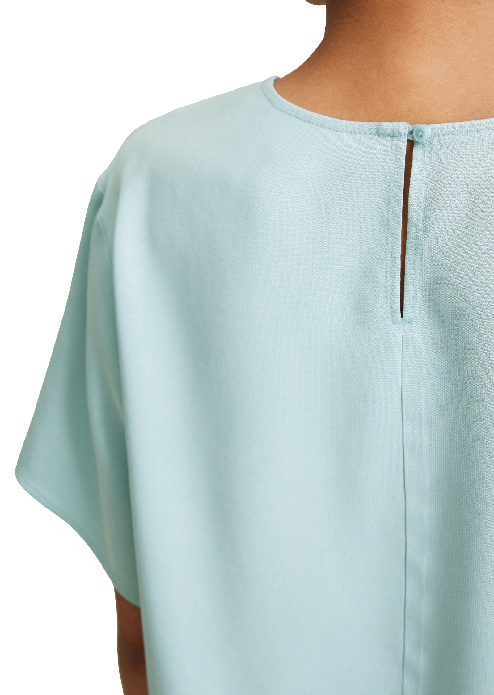 Marc O'Polo DENIM Kurzarmbluse »aus TENCEL™ Lyocell«