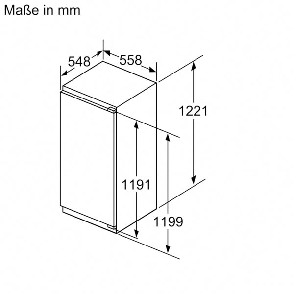 BOSCH Einbaukühlschrank 6 »KIR41ADD1«