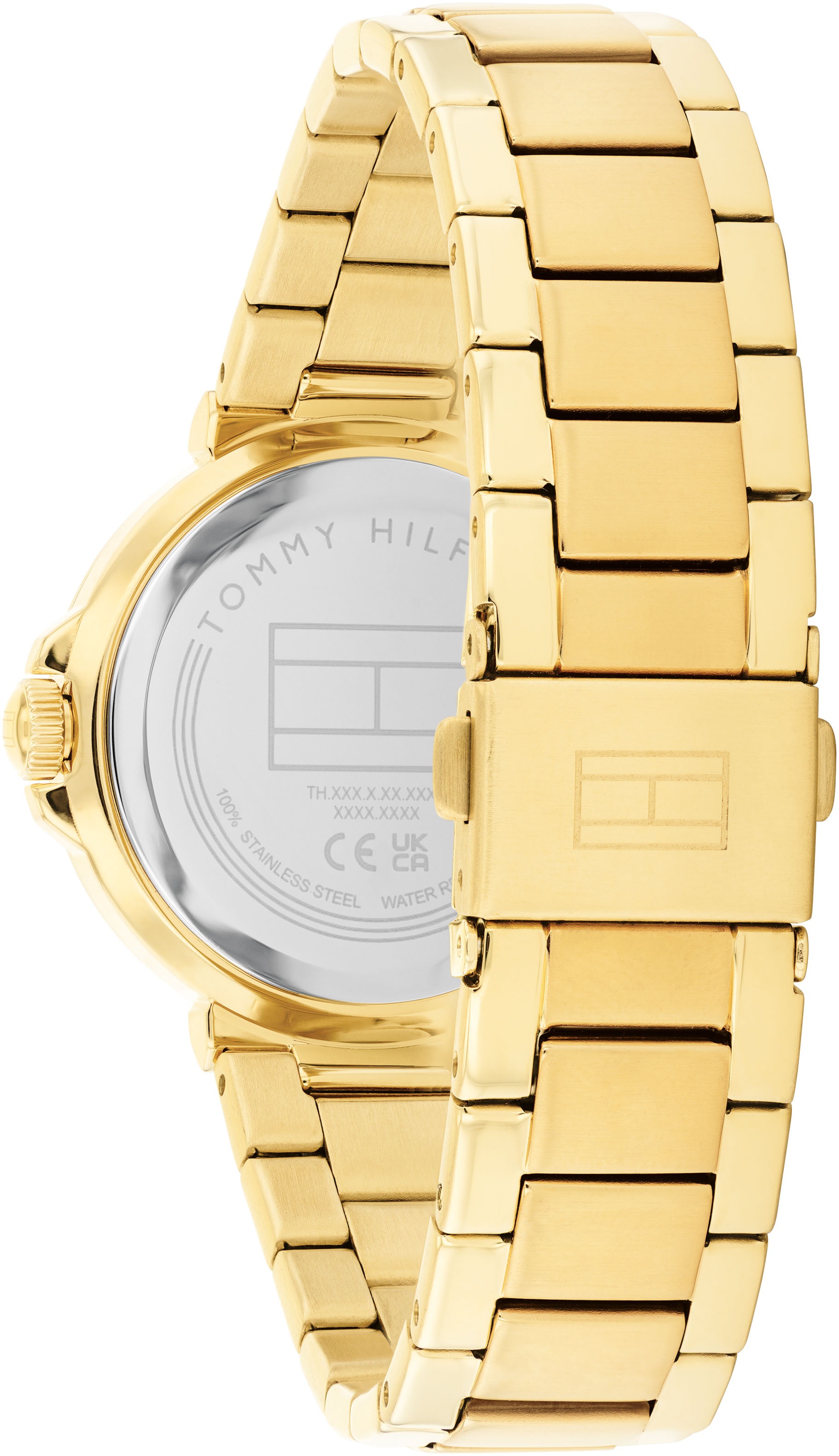 Tommy Hilfiger Quarzuhr »Lori«, Armbanduhr, Damenuhr, Edelstahlarmband, analog