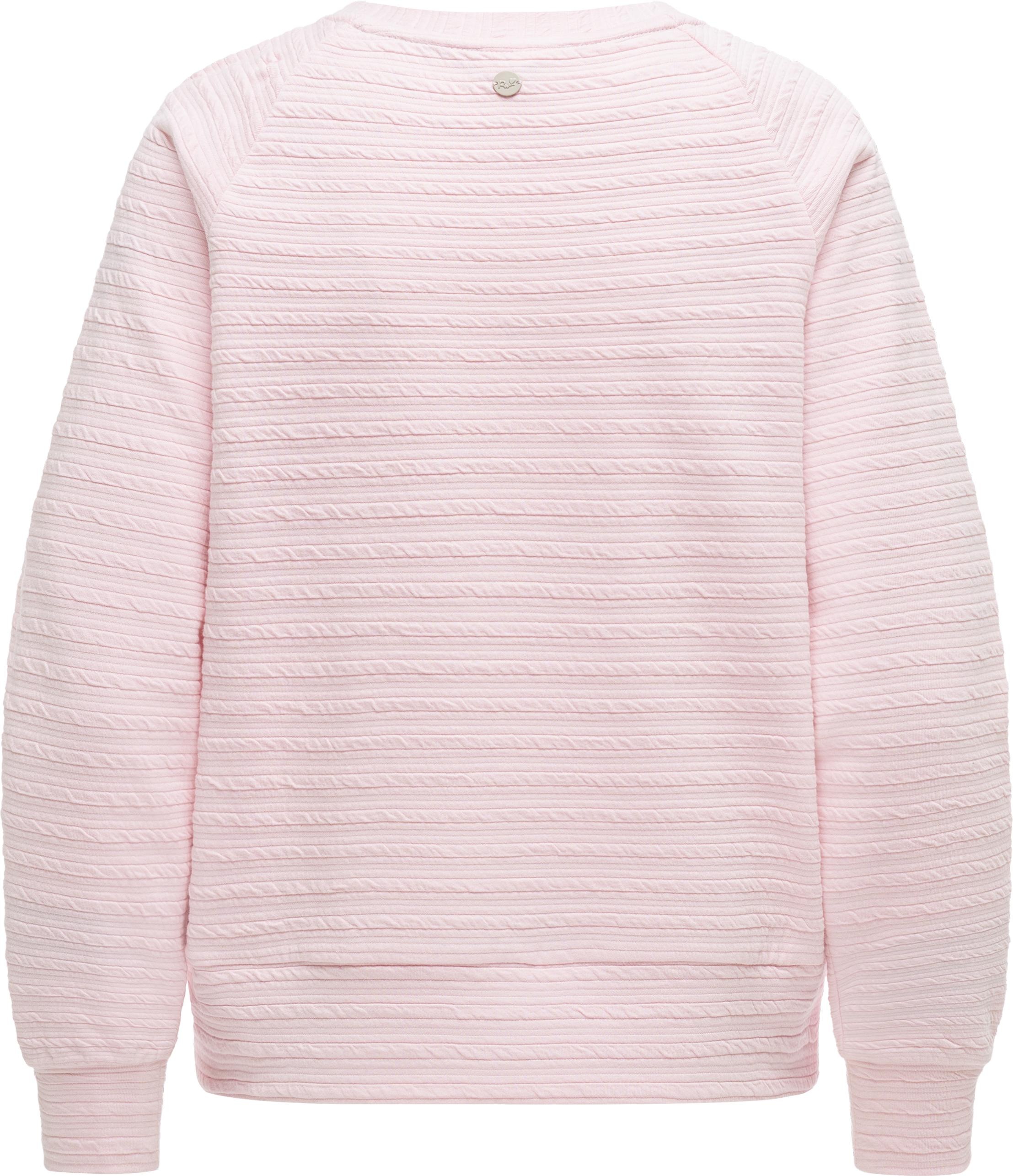 Thumbnail - Ragwear Rundhalspullover "Joann Crepe" Leichter Pullover mit gestreifter Prägung