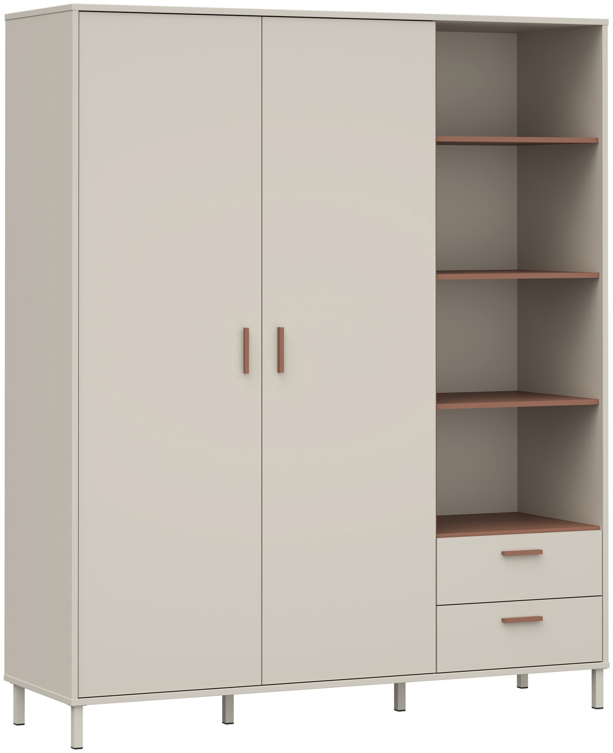 FORTE Drehtürenschrank »Milles«