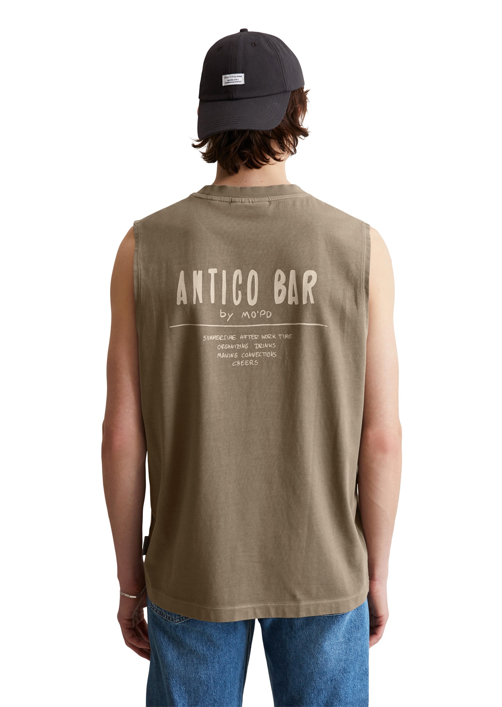 Marc O'Polo DENIM T-Shirt »mit Rückenprint«