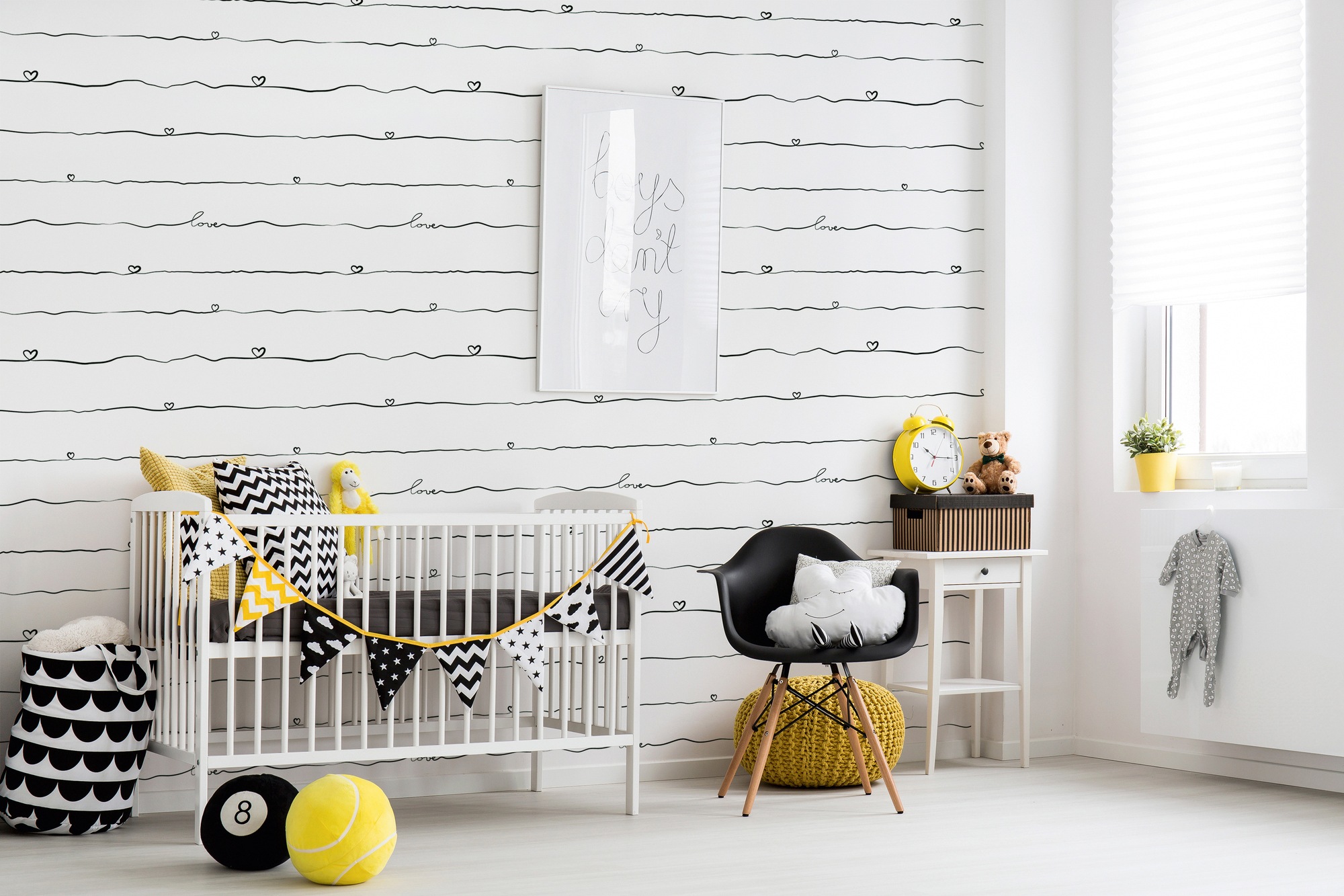 A.S. Création Vliestapete »Little Love«, Motiv-abstrakt-naturalistisch, Tapete Kinder Tapeten Kinderzimmer Schlafzimmer modern Design Optik