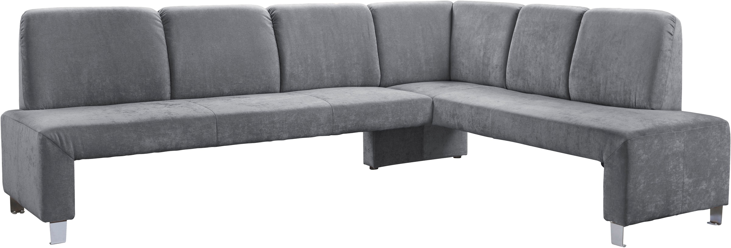 exxpo - sofa fashion Eckbank "Intenso, modern, 263/198 cm (B/T)" hohe Bodenfreiheit, frei im Raum stellbar, hoher Sitzkomfort