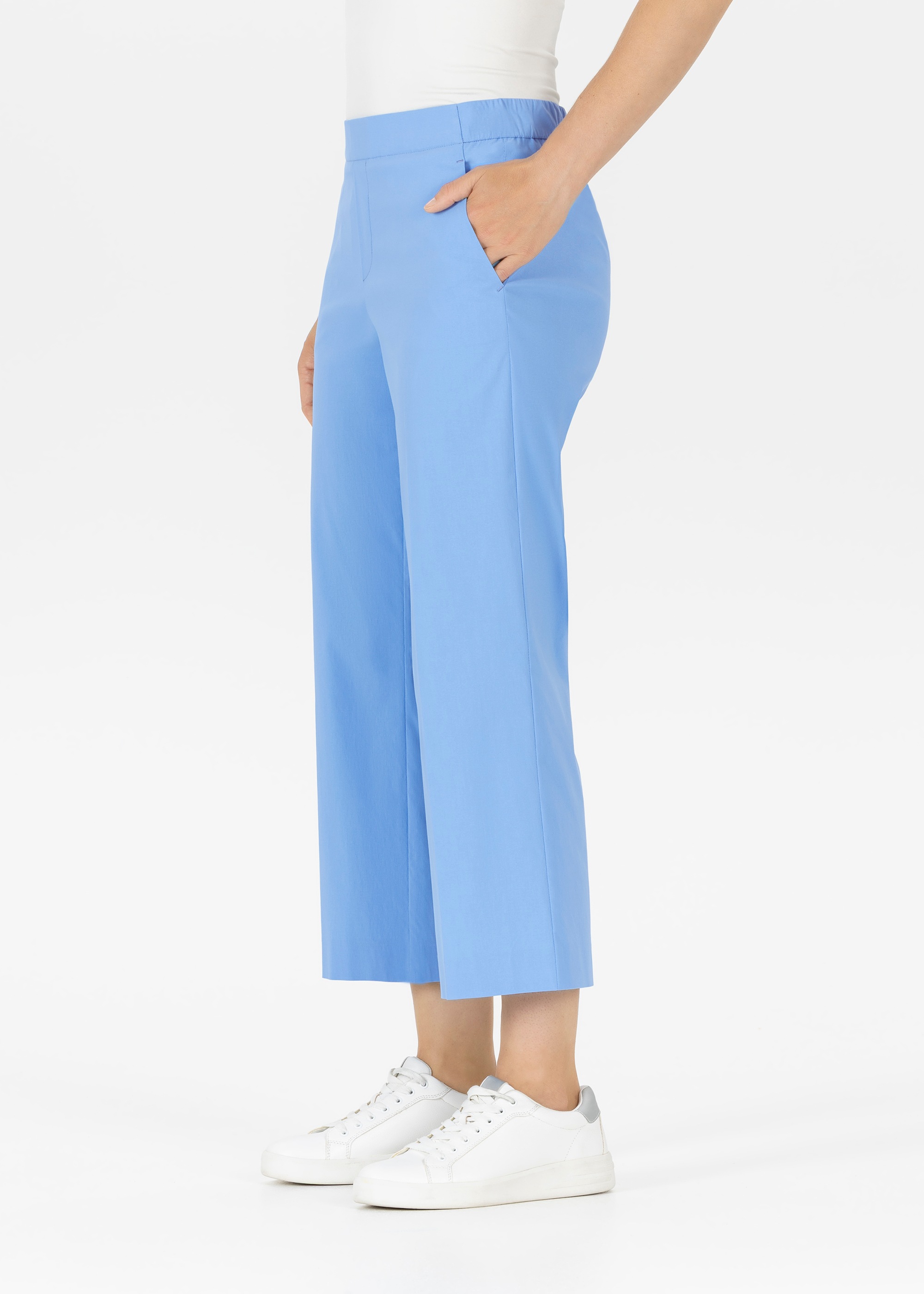 Stehmann Culotte »Fenja2-658«  Sommerhose mit elastischem Bund und geradem Bein