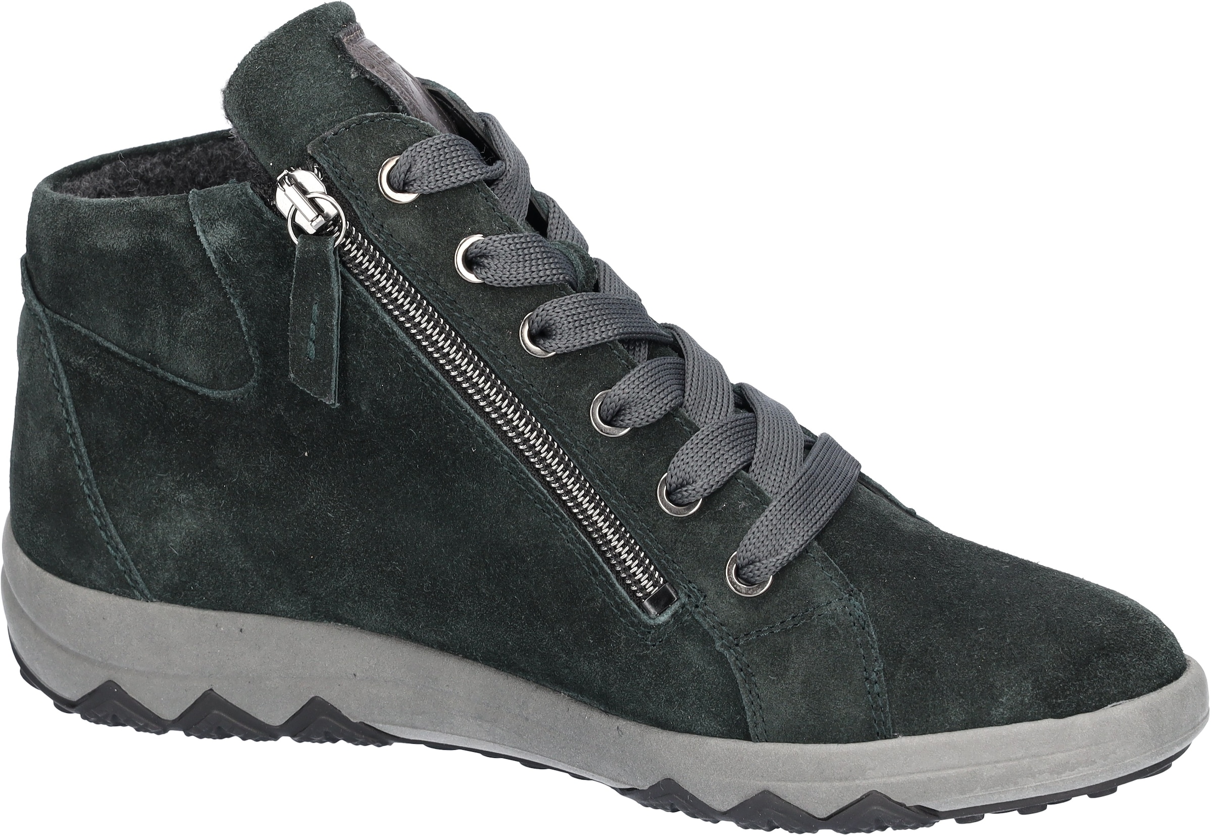 Waldläufer Sneakerboots »H-TERESA«, Schnürboots, Stiefelette, Bequemschuh in Komfortweite H (= sehr weit)