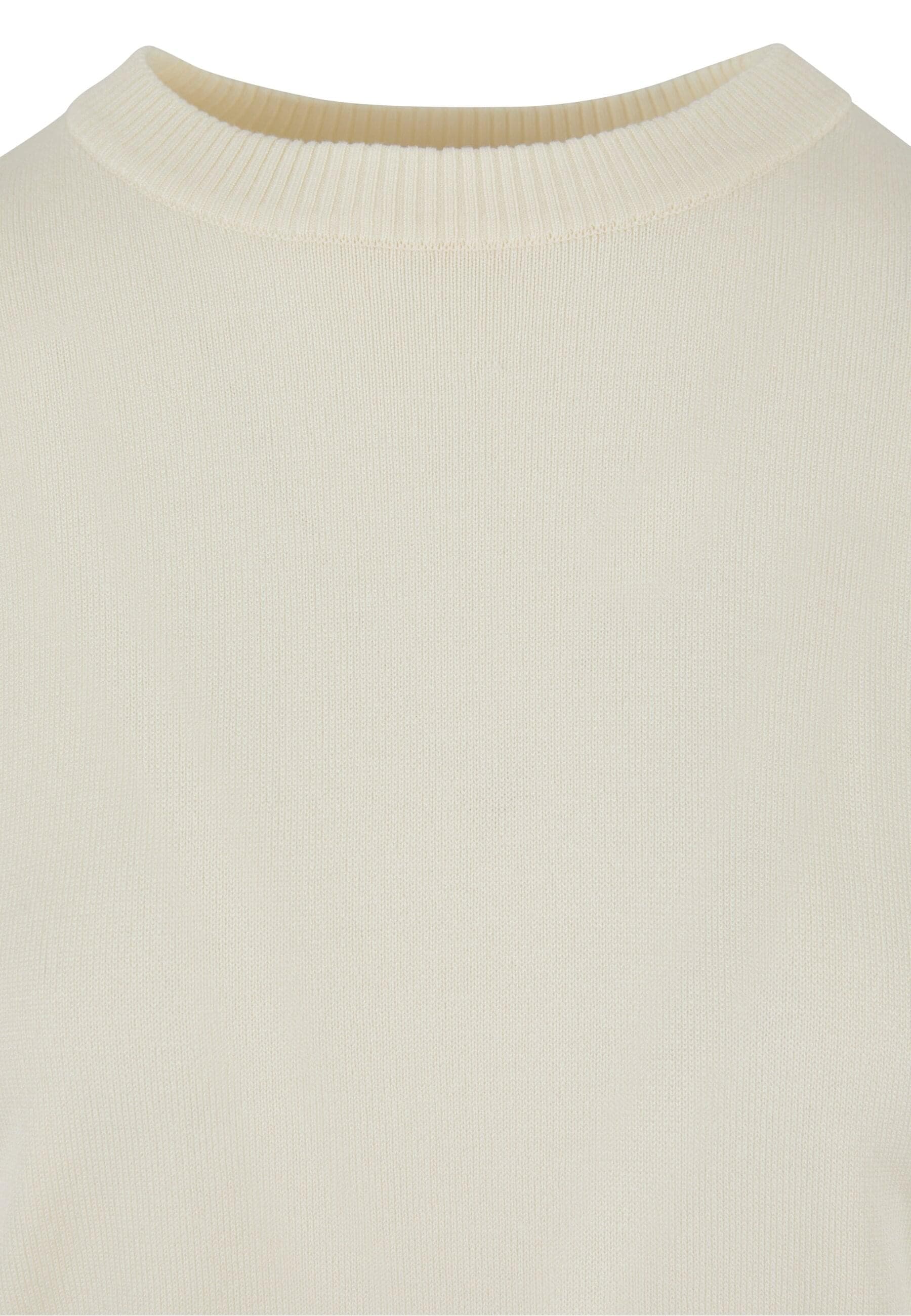 URBAN CLASSICS Rundhalspullover »Urban Classics Damen Ladies Knitted Roundneck Sweater«, (1 tlg.)