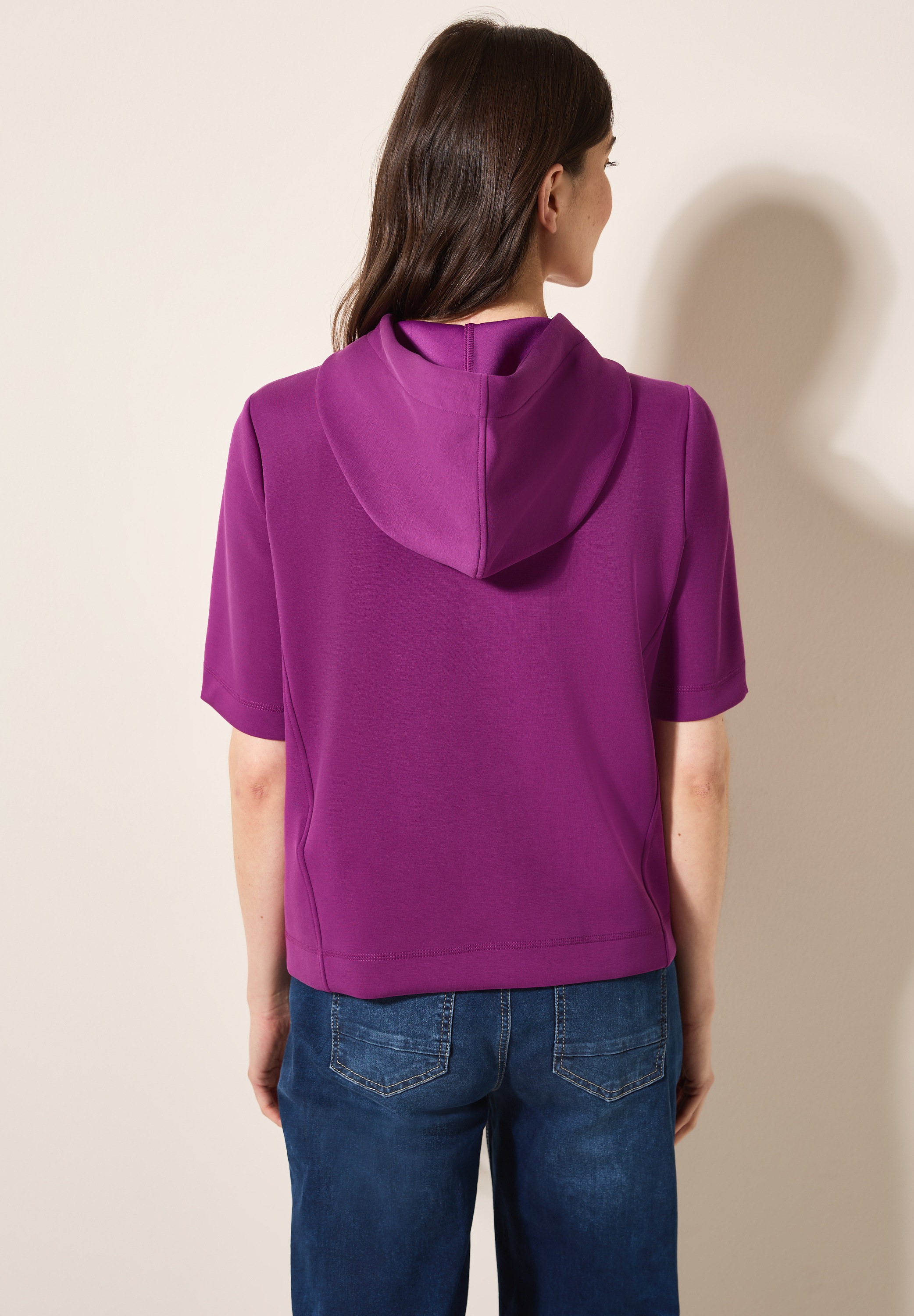 Cecil Sweatjacke, mit Kapuze mit Tunnelzugband