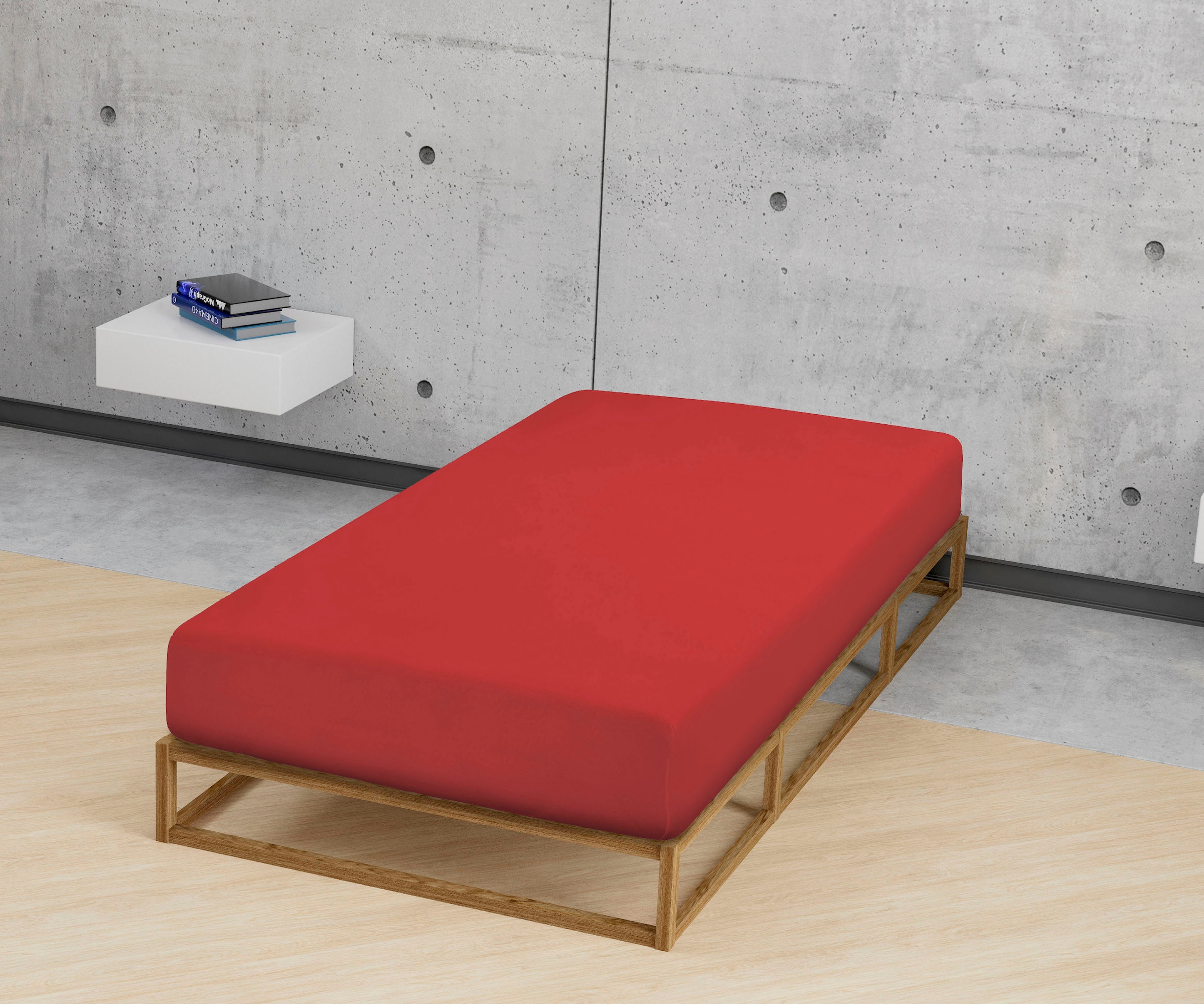 Biberna Spannbettlaken »Leila« Bettlaken aus 100% Baumwolle, für Matratzenhöhen bis 22 cm