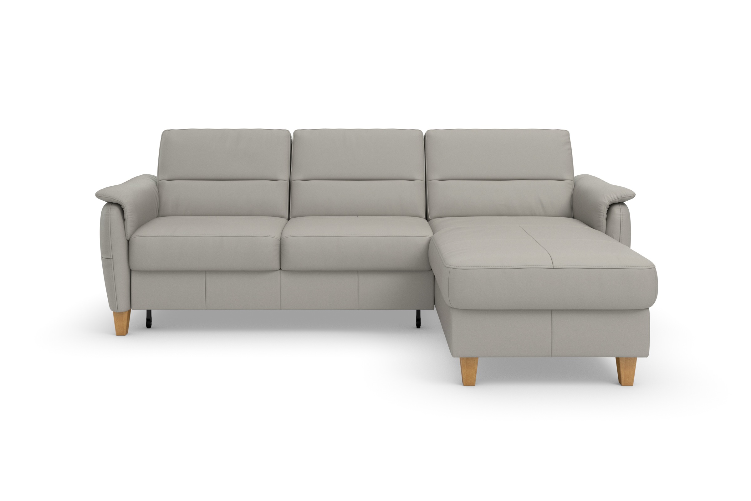 Home affaire Ecksofa »Palmera L-Form«, Federkern, wahlweise mit Bettfunktion und mit/ohne Bettkasten
