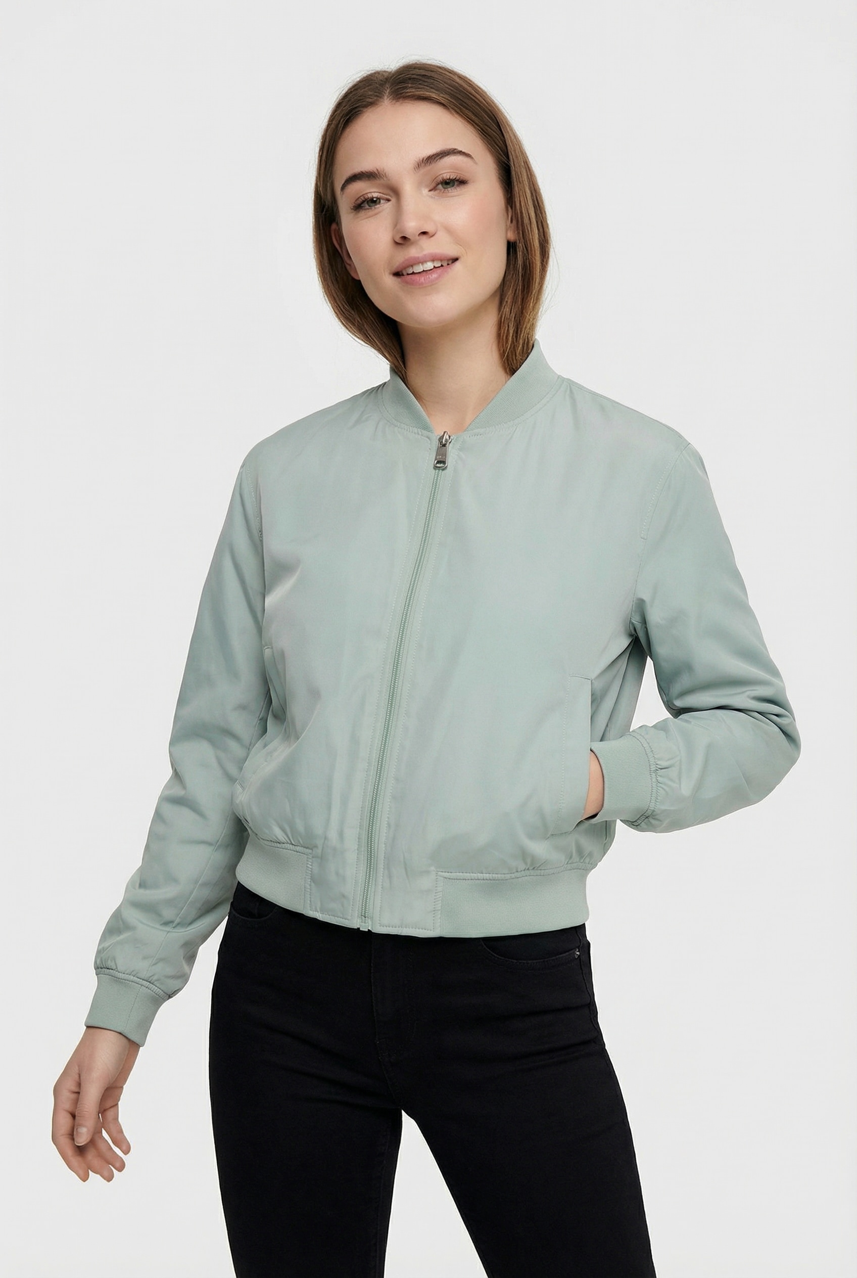 ONLY Bomberjacke "ONLALMA BOMBER OTW NOOS" mit Seitentaschen günstig online kaufen