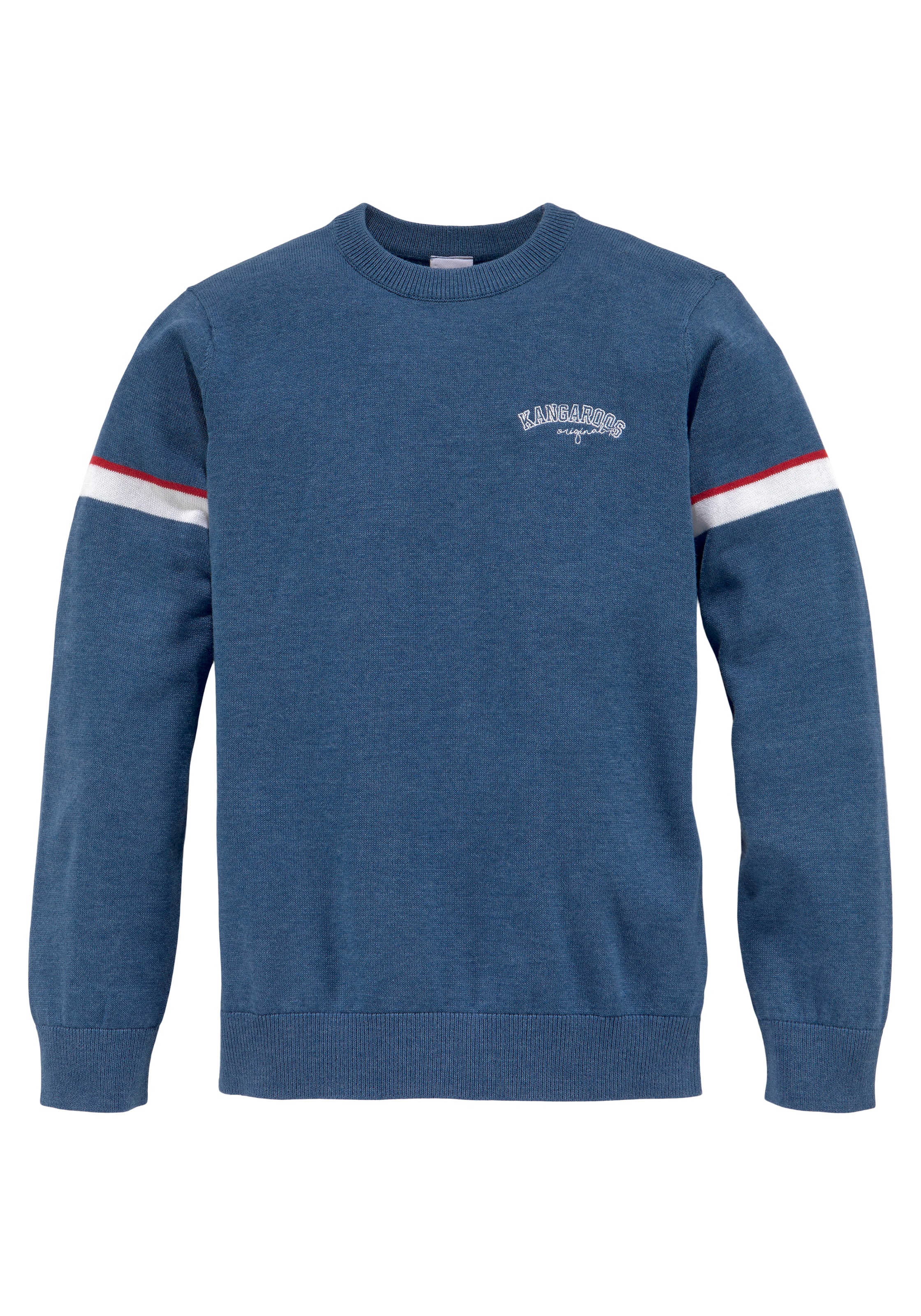 KangaROOS Strickpullover »für Jungen«, mit Kangaroos Logo-Stickerei