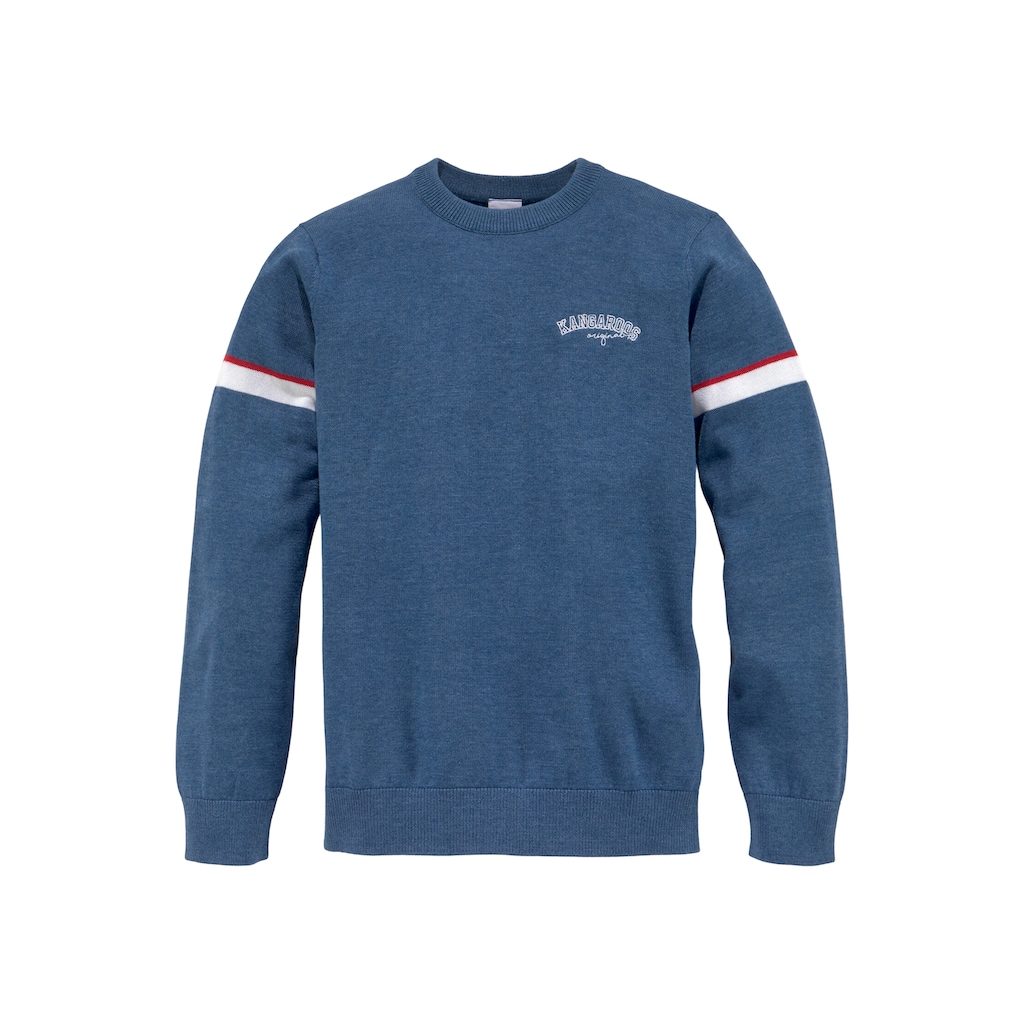 KangaROOS Strickpullover »für Jungen«, mit Kangaroos Logo-Stickerei