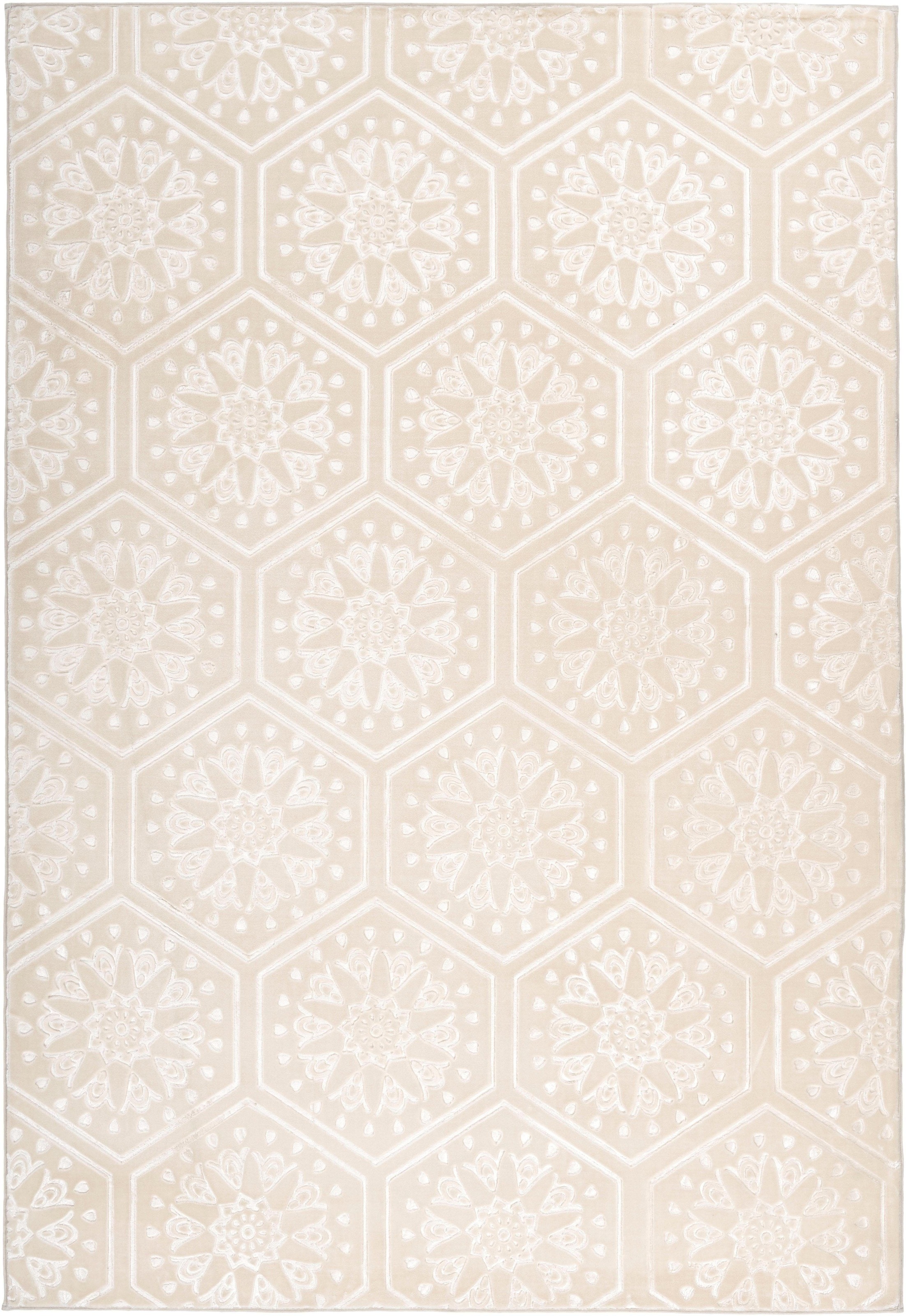 calo-deluxe Teppich "Latemar 300" rechteckig 7 mm Höhe weiche Fell Haptik, günstig online kaufen