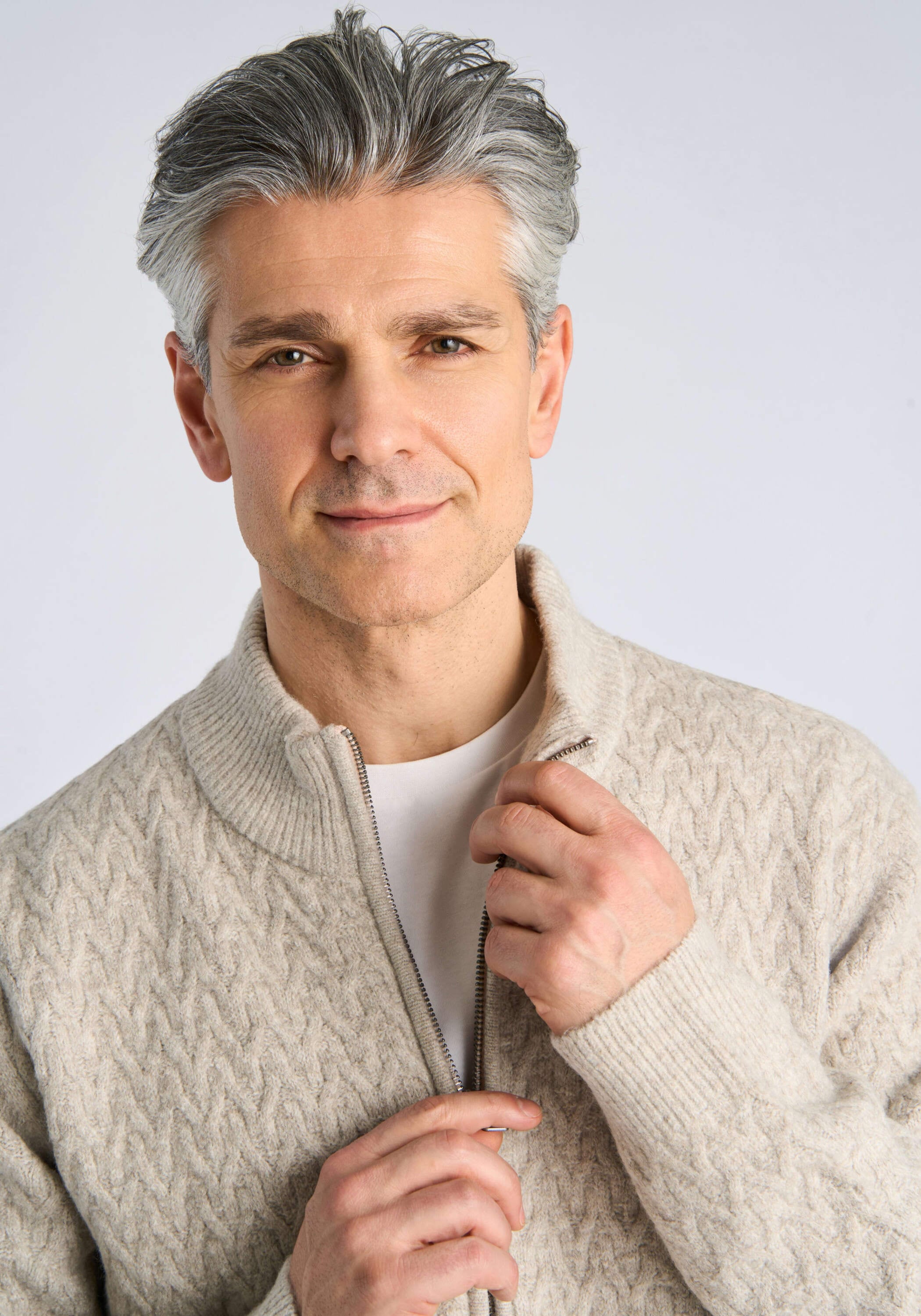 BISON Cardigan »Cardigan Comfort Fit«