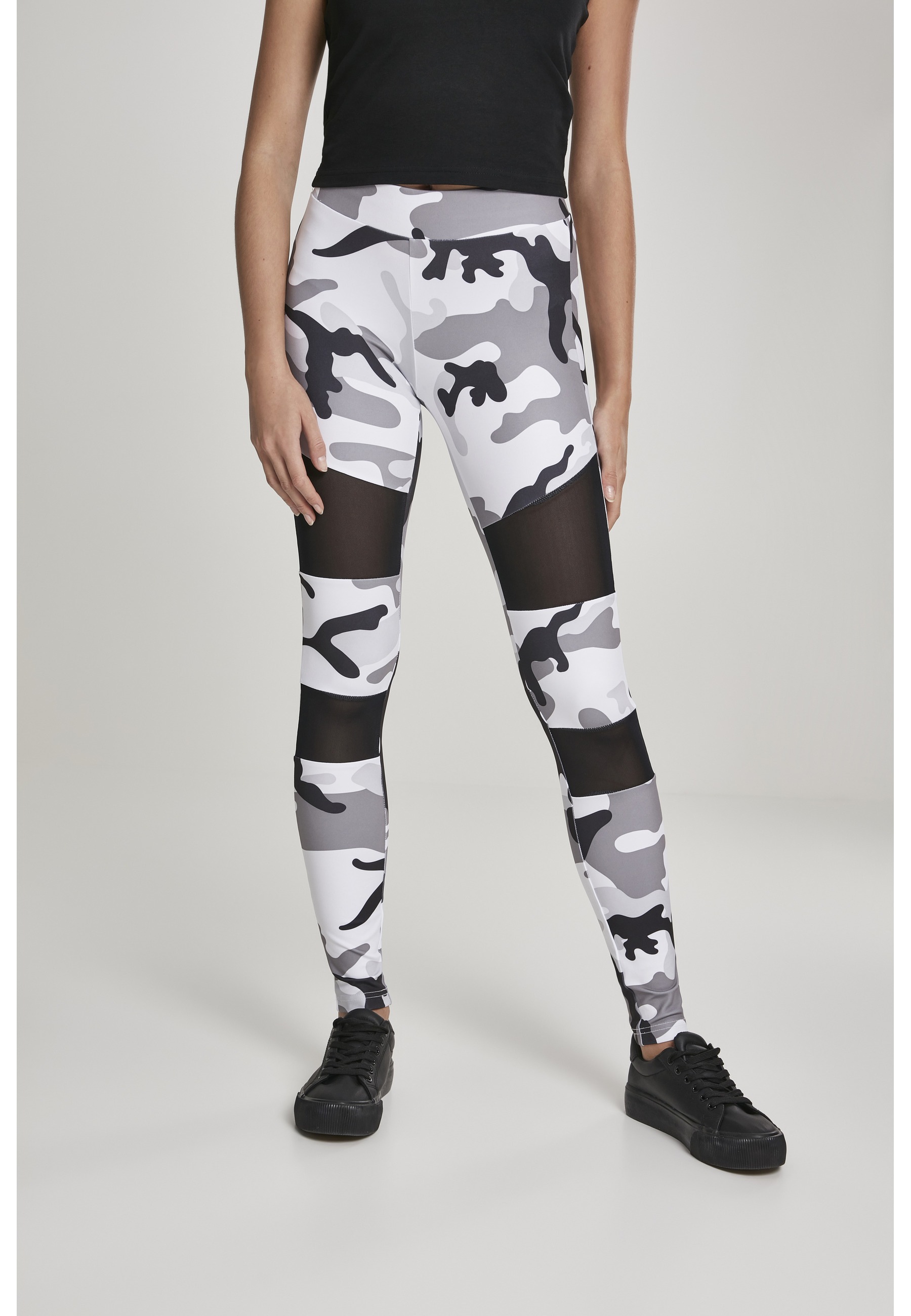 URBAN CLASSICS Leggings »Urban Classics Damen Ladies Camo Tech Mesh Leggings«