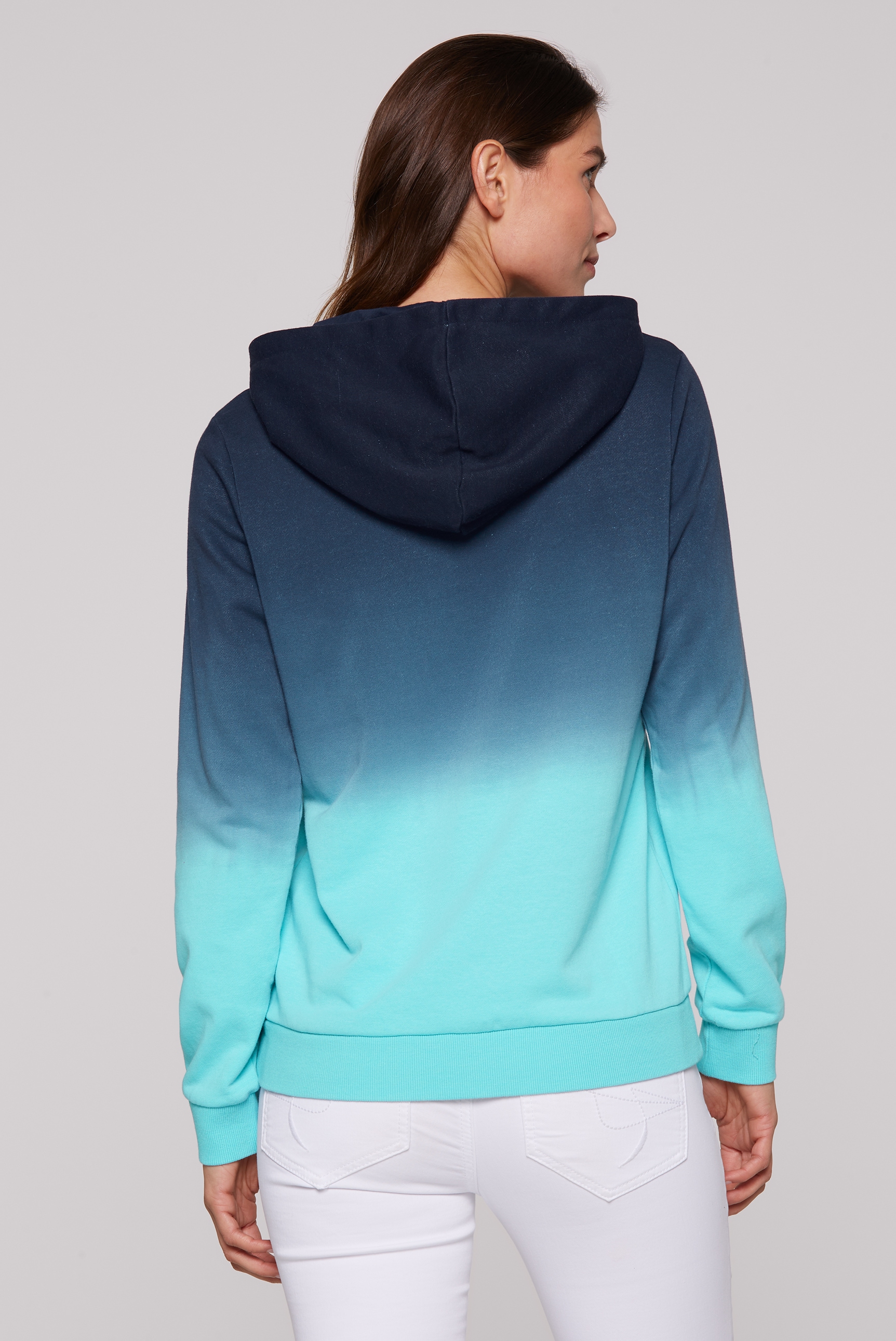 SOCCX Kapuzensweatshirt, mit Farbverlauf