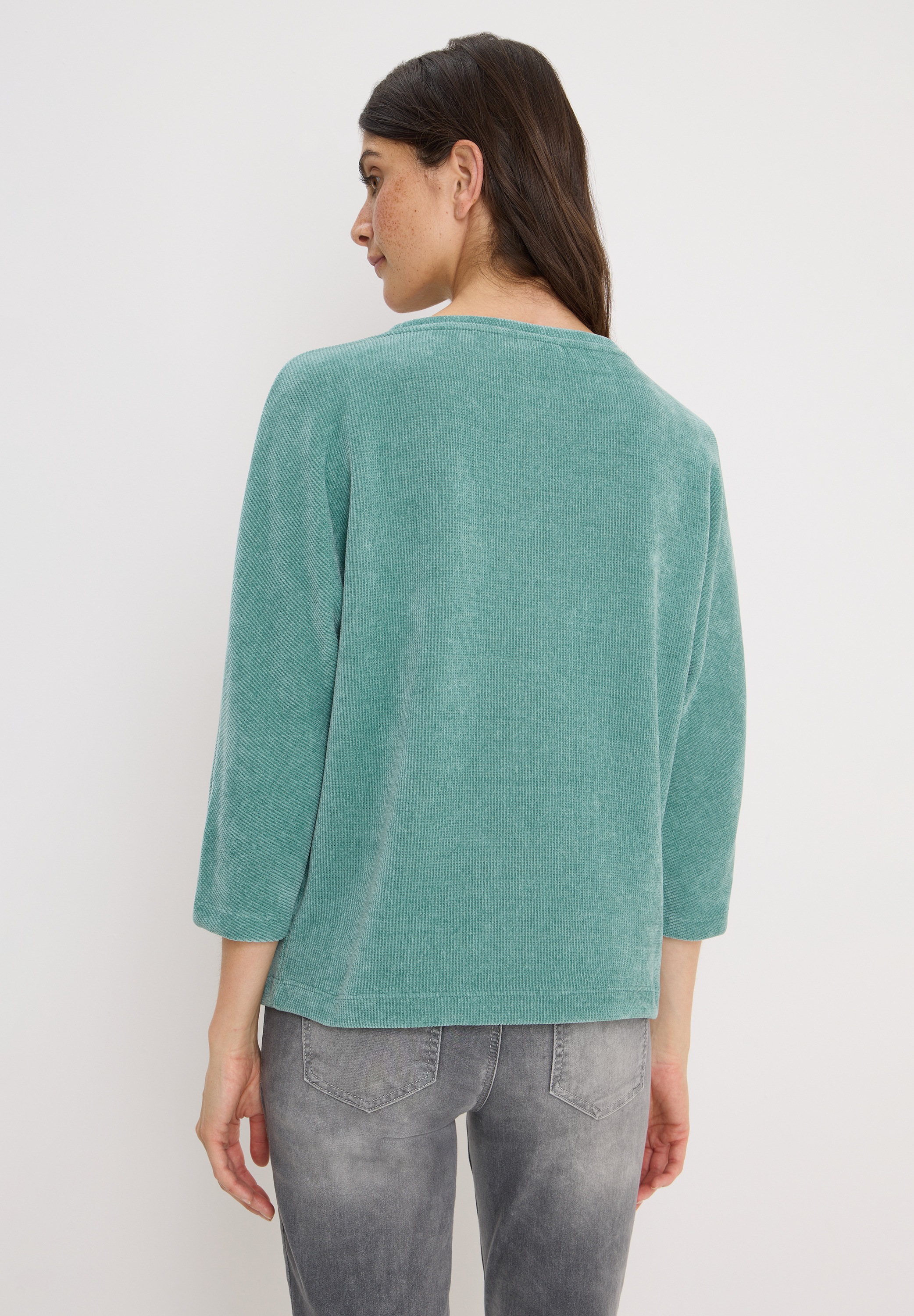 Cecil 3/4-Arm-Shirt, mit 3/4 Ärmeln