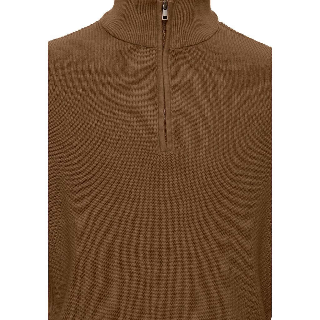 Blend Stehkragenpullover »BL Pullover BHCodford half-zipp«