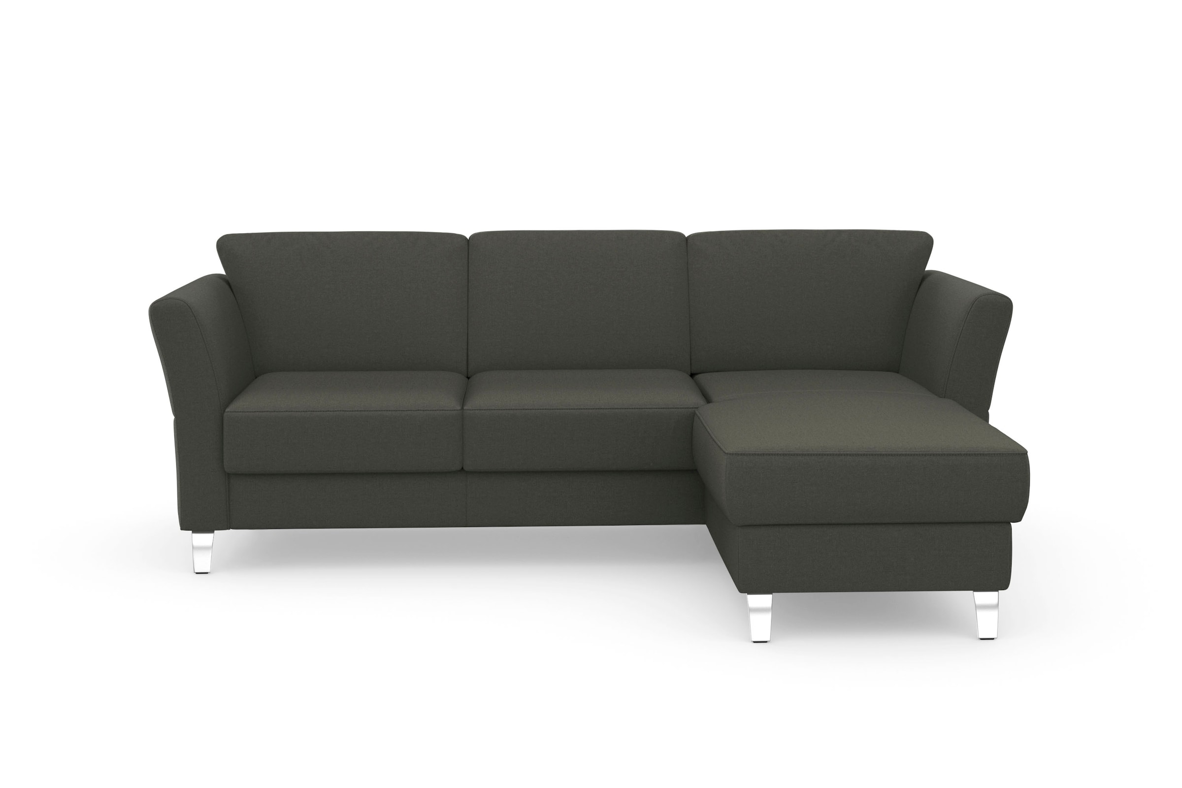 sit&more Ecksofa "Visby L-Form", wahlweise mit Bettfunktion und Bettkasten, günstig online kaufen