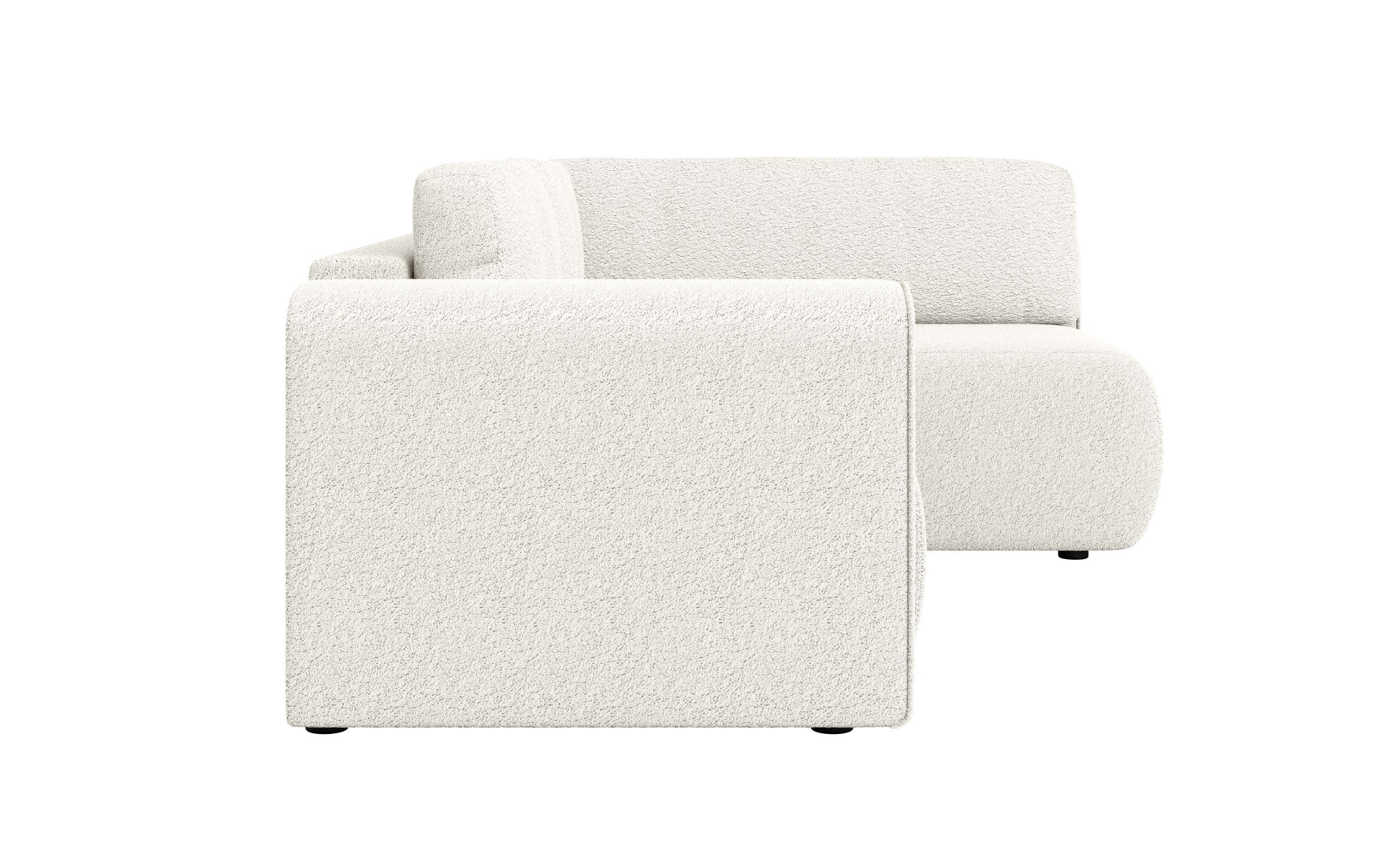 INOSIGN Ecksofa »Zacharia wahlweise Schlafsofa mit Bettkasten, B/T/H 250/166/86 cm«, L-Form mit Wellenunterfederung, Ottomane rechts oder links bestellbar
