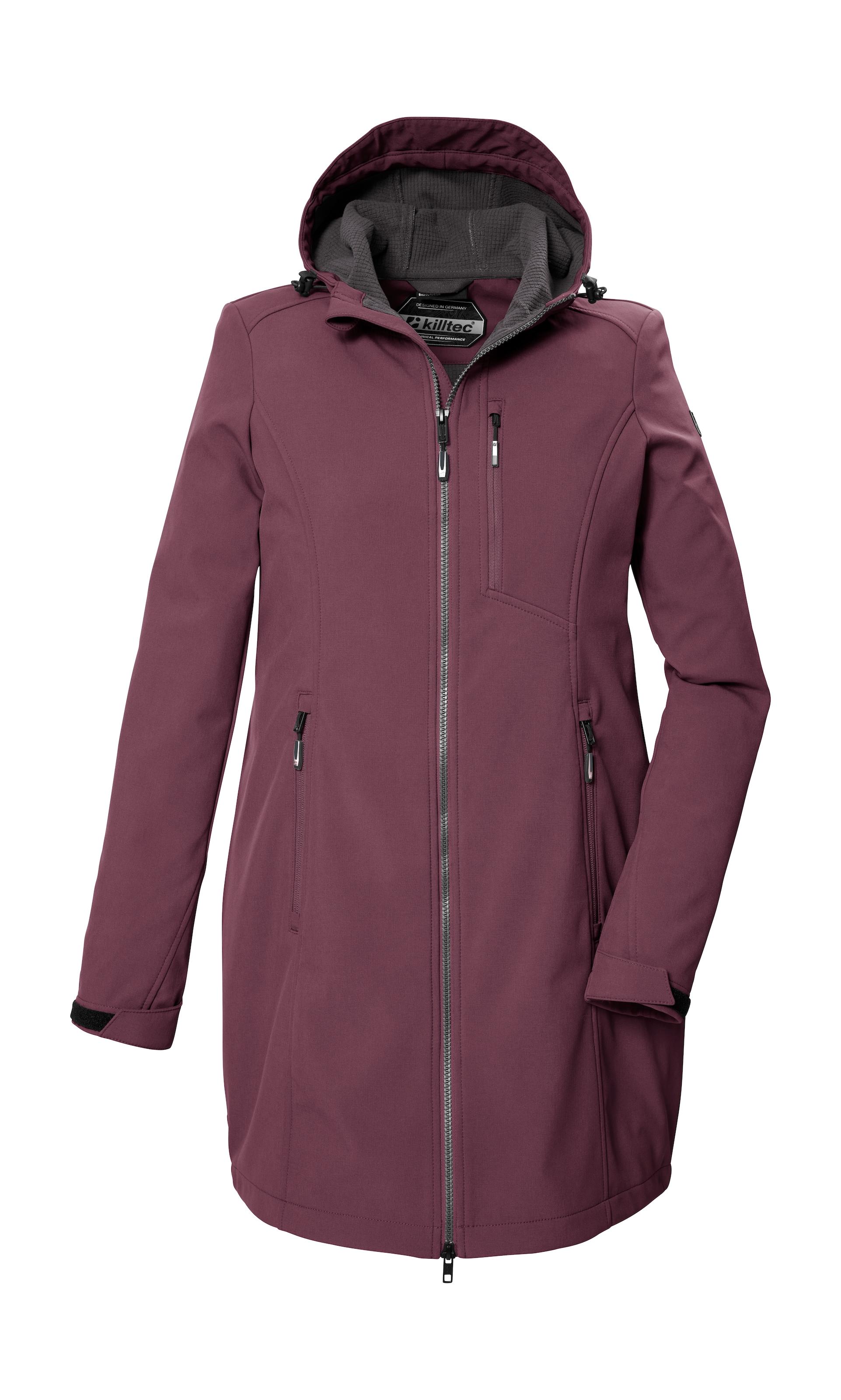 Killtec Softshellparka "KOS 370 WMN SFTSHLL PRK", Winddichter Damen Softshe günstig online kaufen