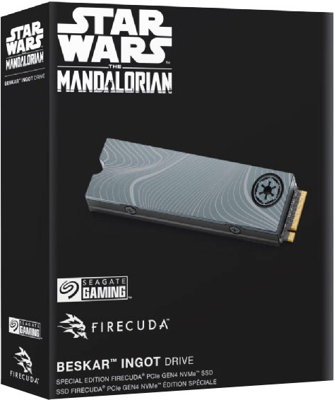 Seagate interne SSD »FireCuda Beskar Ingot Drive - Star Wars Mandalorian NVMe SSD 500GB«, Anschluss PCI Express 4.0