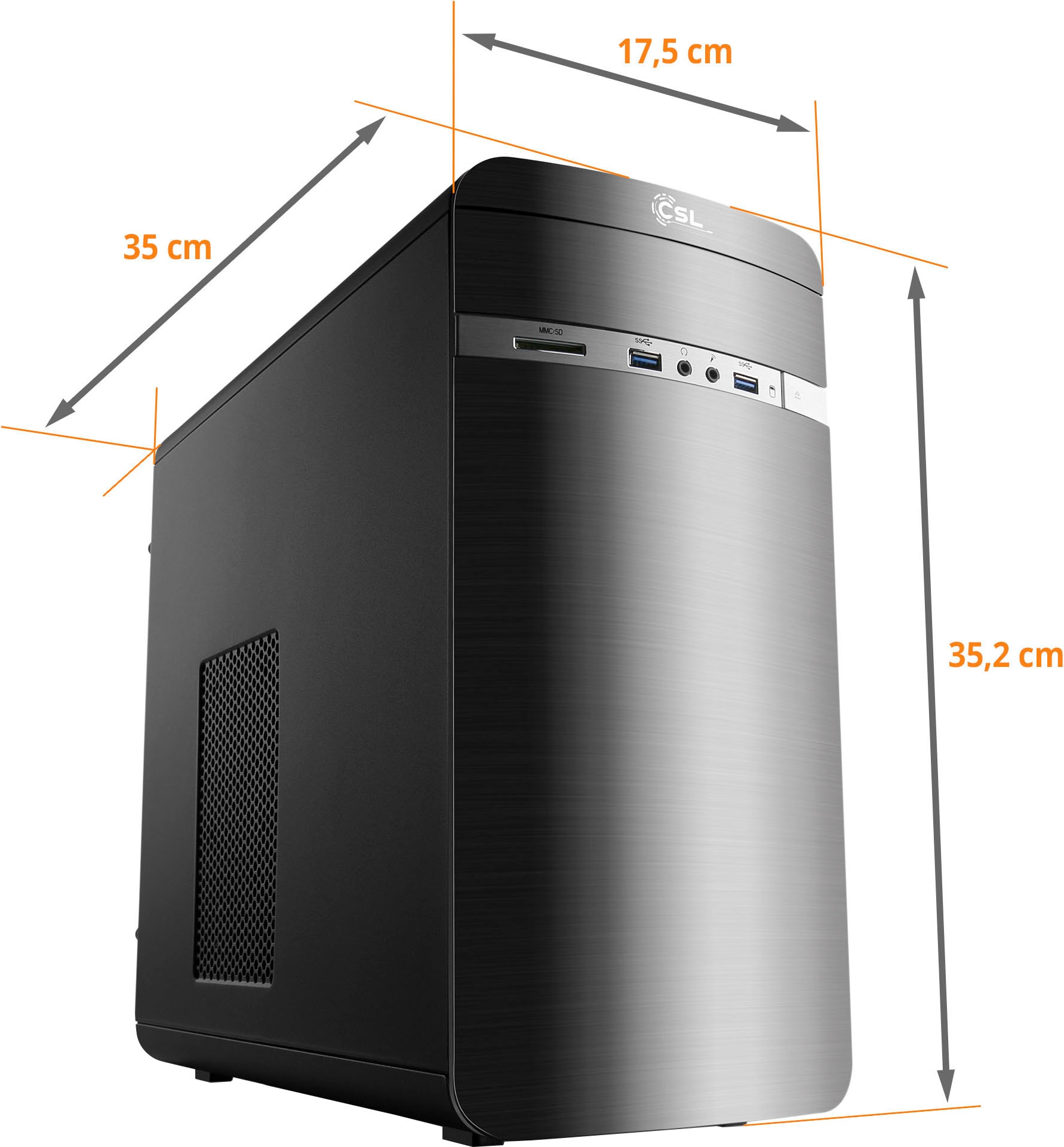 CSL Gaming-PC-Komplettsystem »Sprint V28988«