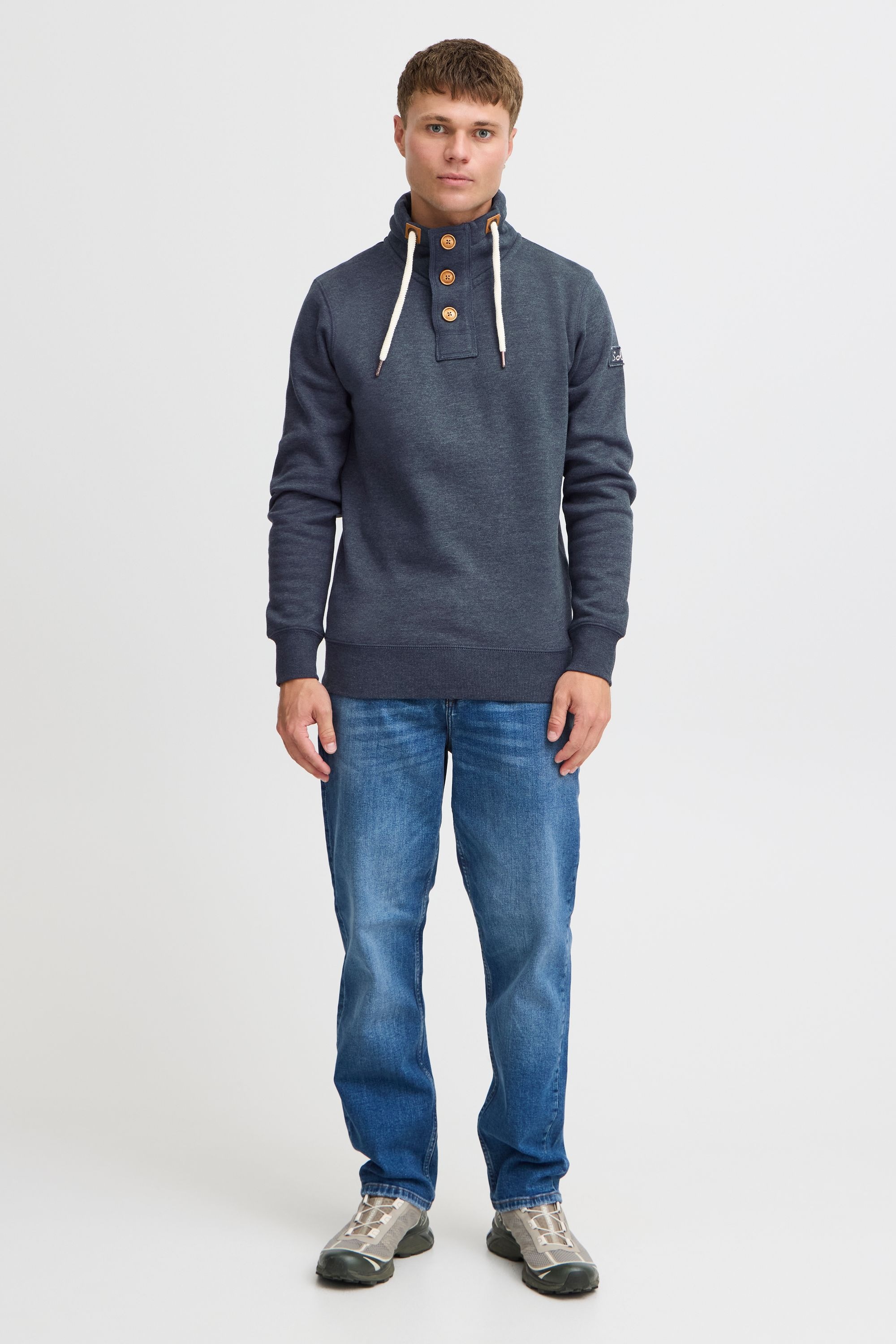 !Solid Stehkragenpullover »Stehkragenpullover SDTripTroyer«
