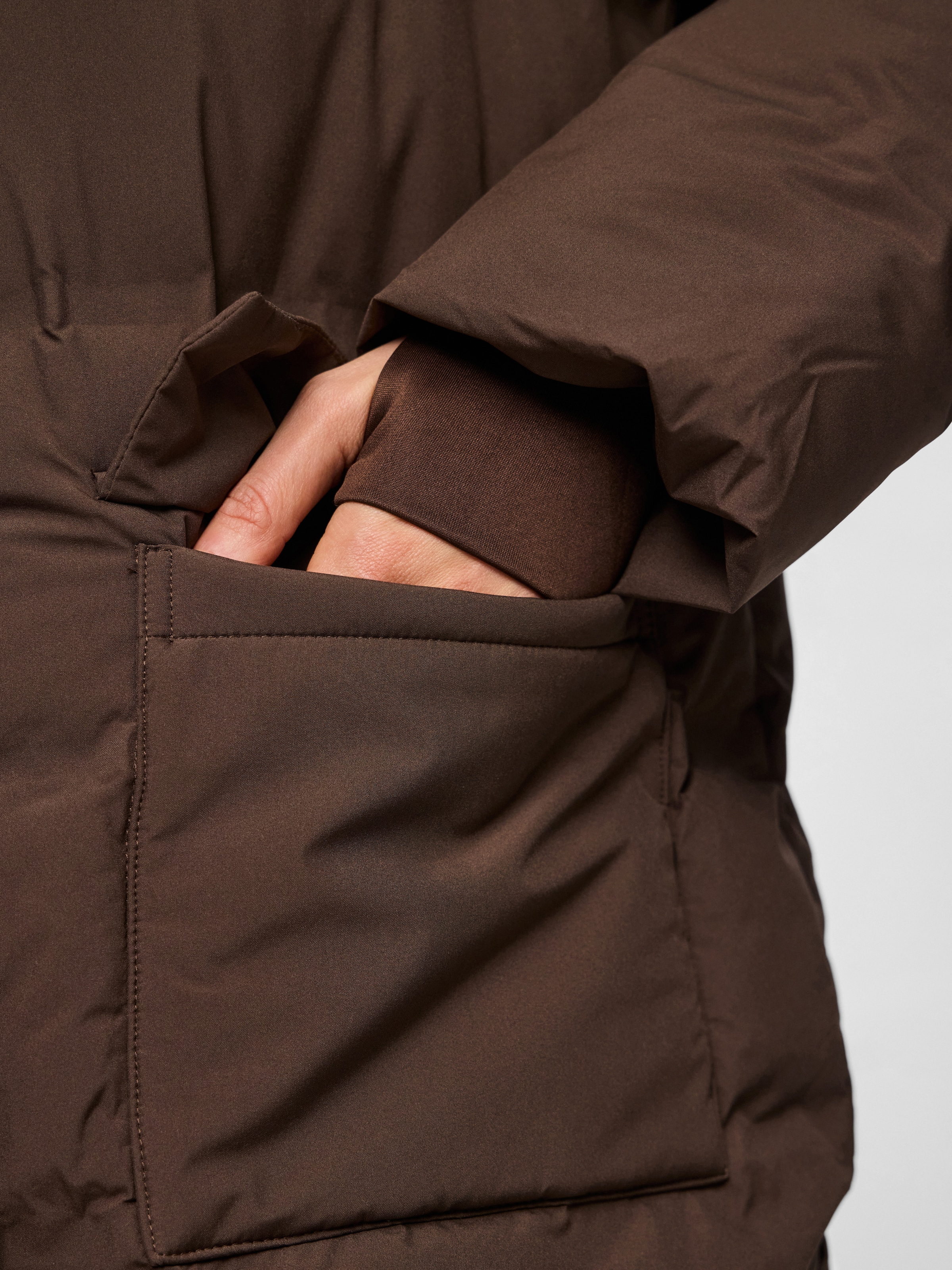 pieces Steppjacke »PCNORMA PUFFER JACKET NOOS BC« mit Kapuze Kunstfaser, regular fit