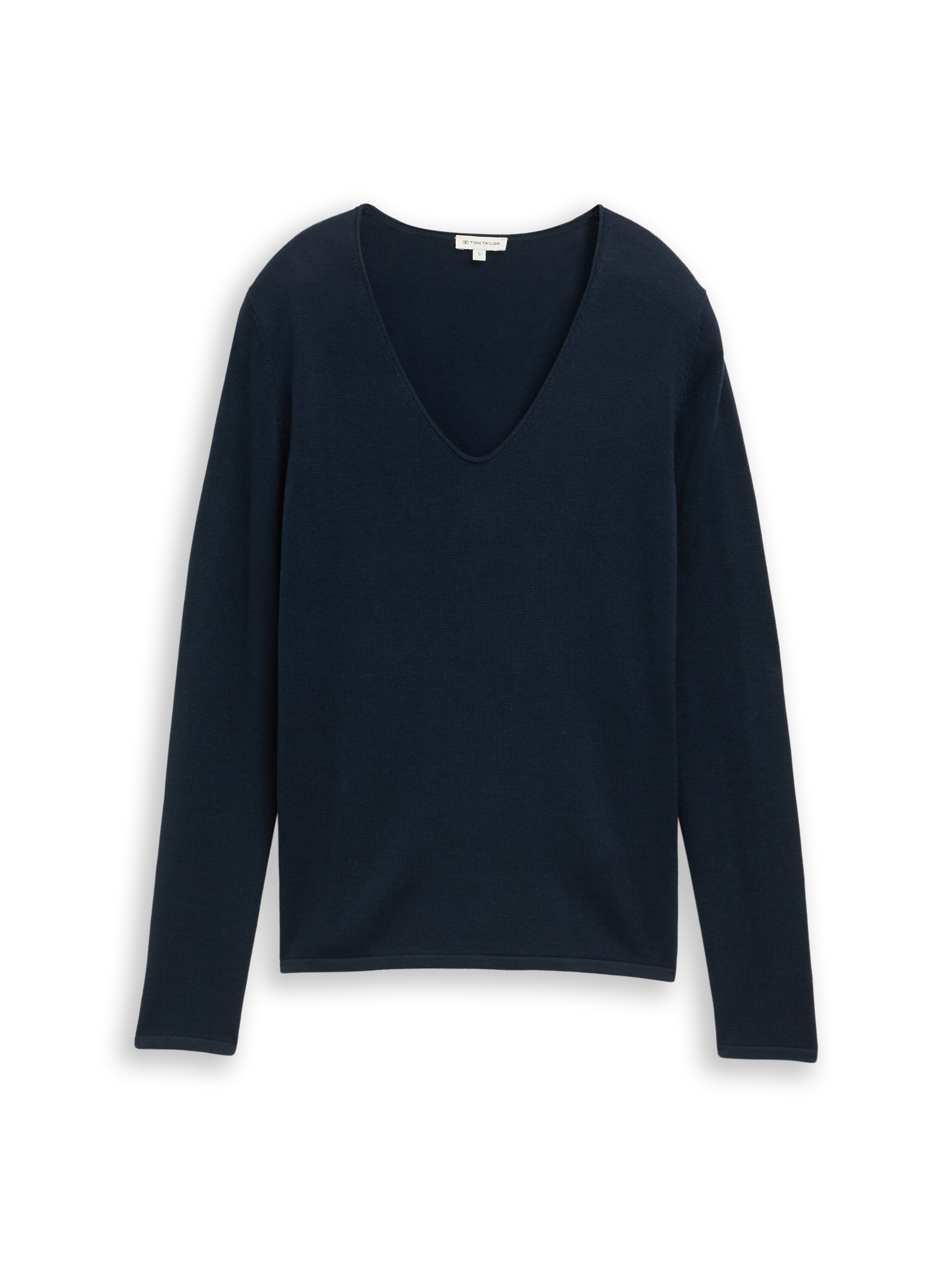 TOM TAILOR V-Ausschnitt-Pullover